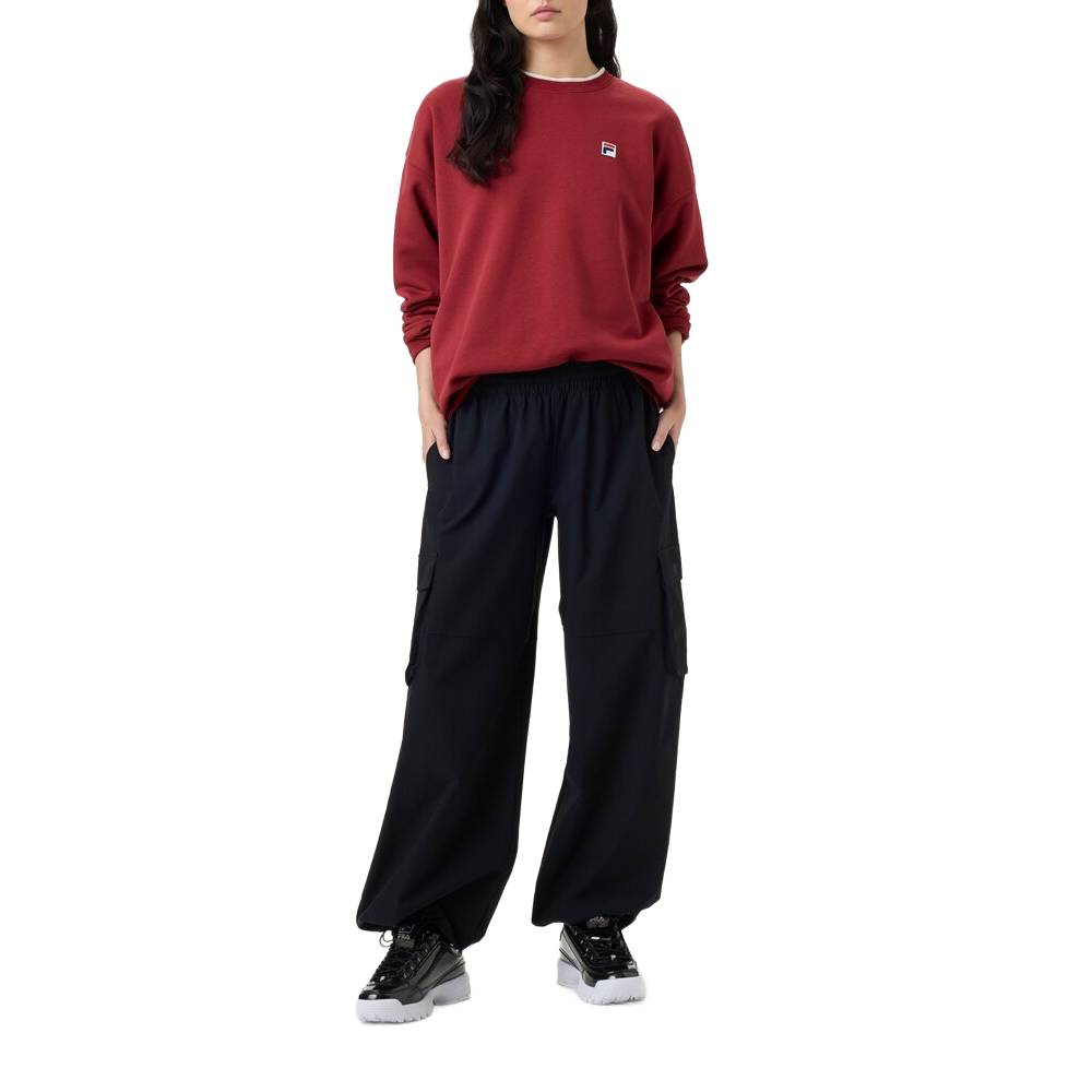 Fila Unisex Classic Relaxed Sweatshirt (Tibetan Red)