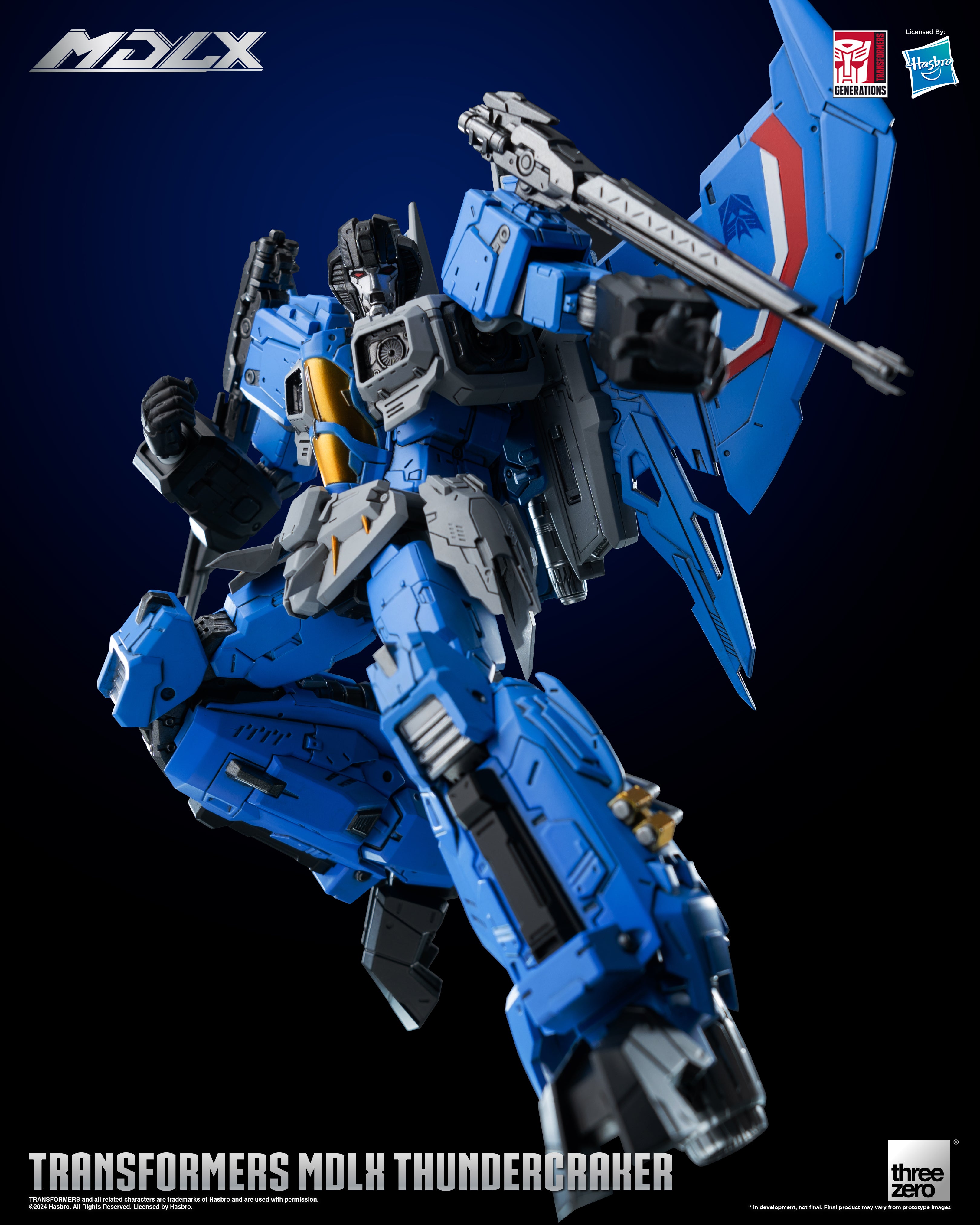 Threezero Transformers MDLX Thundercracker、mySite、hgirdovlk