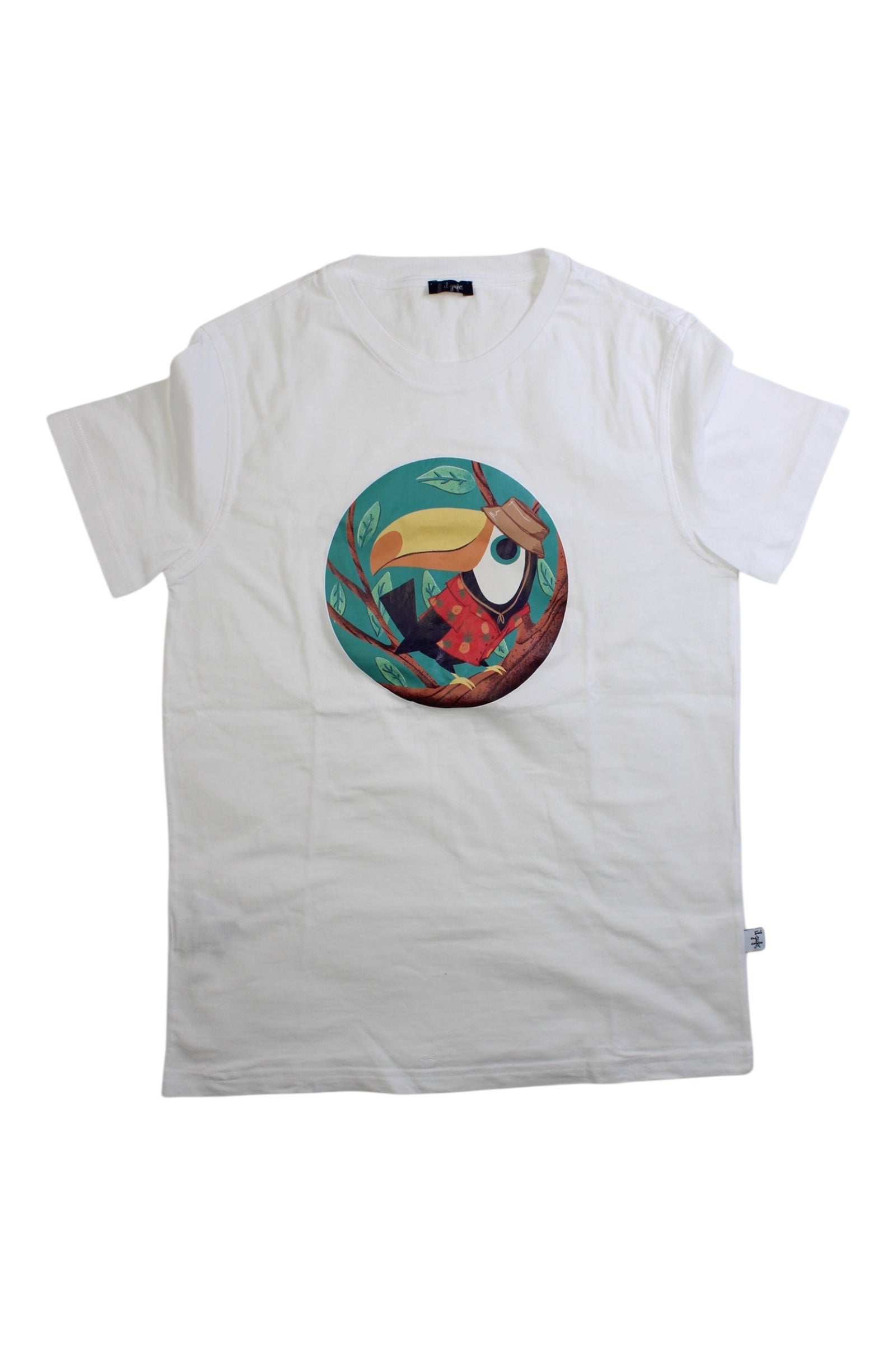 Il Gufo Graphic Short Sleeve T-Shirt - Size 10Y、mySite、g9winljtr