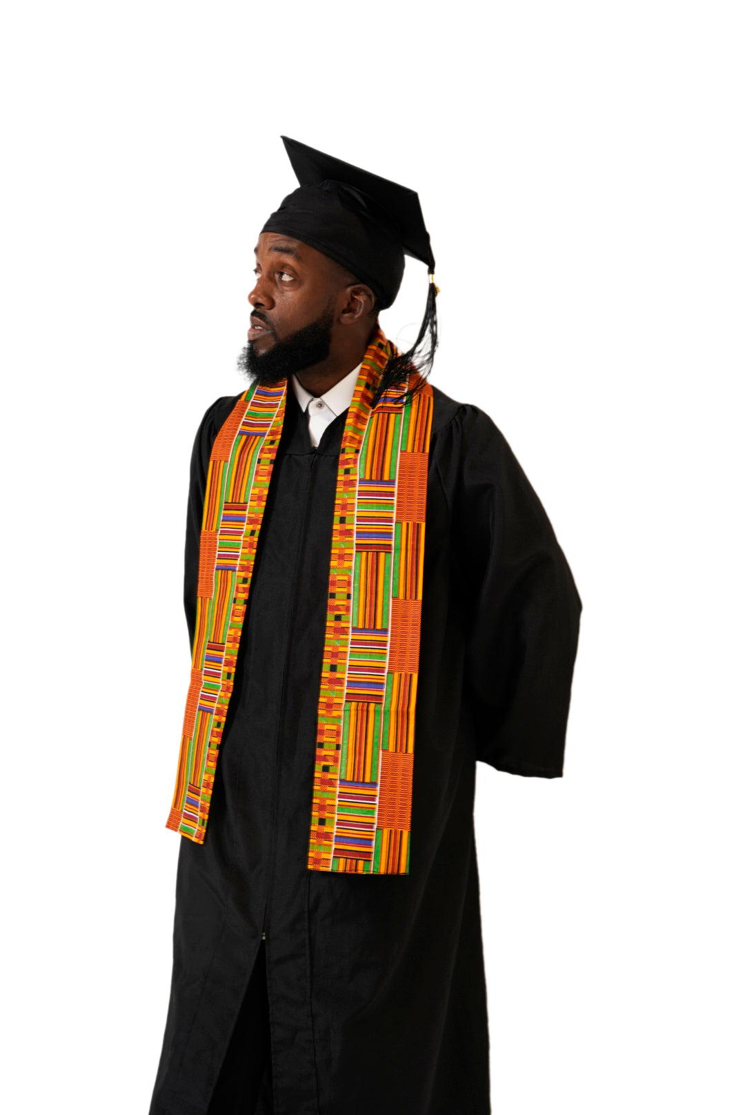 Kente African Print Graduation Stole/Sash-DP0795S1、mySite、solidvoid