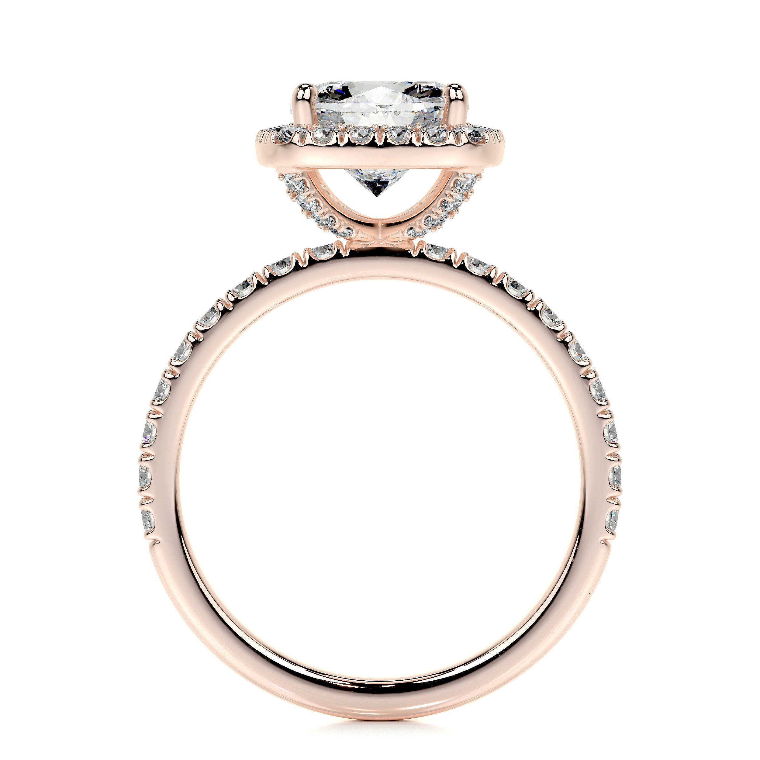 Alice Lab Grown Diamond Ring -14K Rose Gold、mySite、hinf8tx79