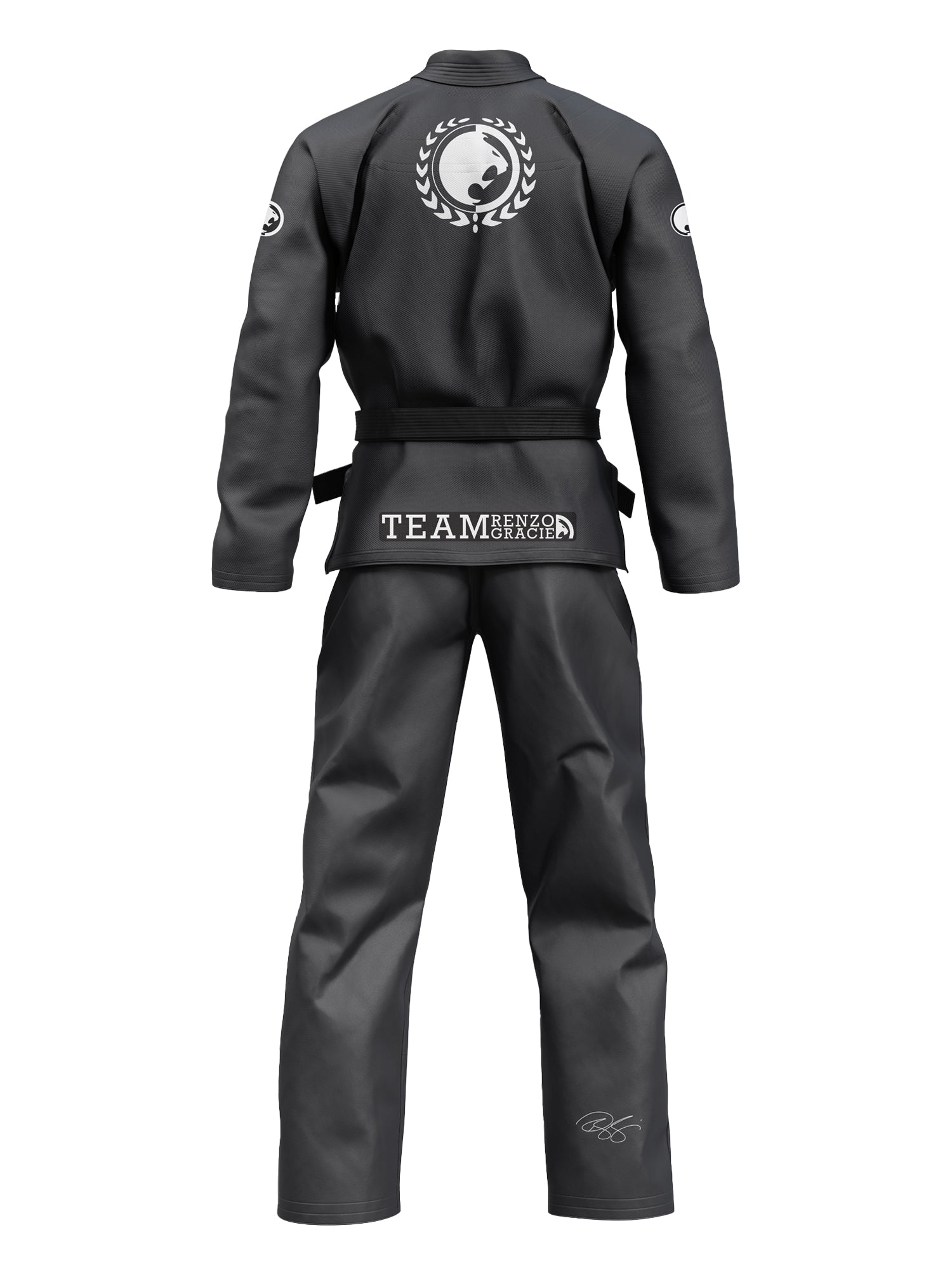 Kids Renzo Gracie Ultra Lite BJJ Gi Black、mySite、gigharbornorthrealestate