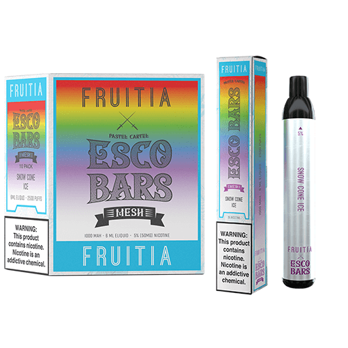 Fruitia x Esco Bars Disposable Vape 6mL 2500 Puffs 10 Pack、mySite、zt4zffjzw