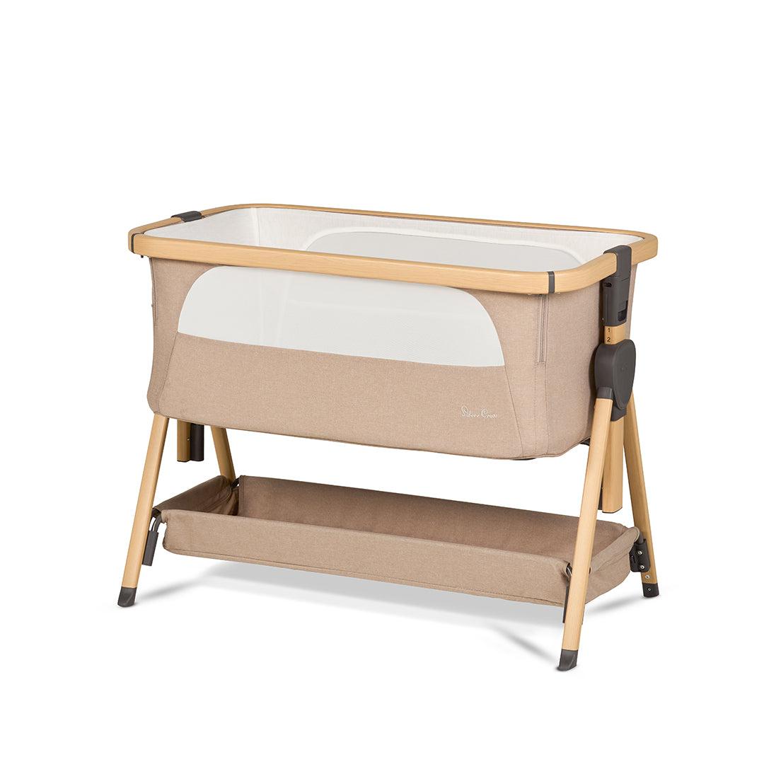  Silver Cross Lunar Bedside Crib - Oatmeal、mySite、merchandisen