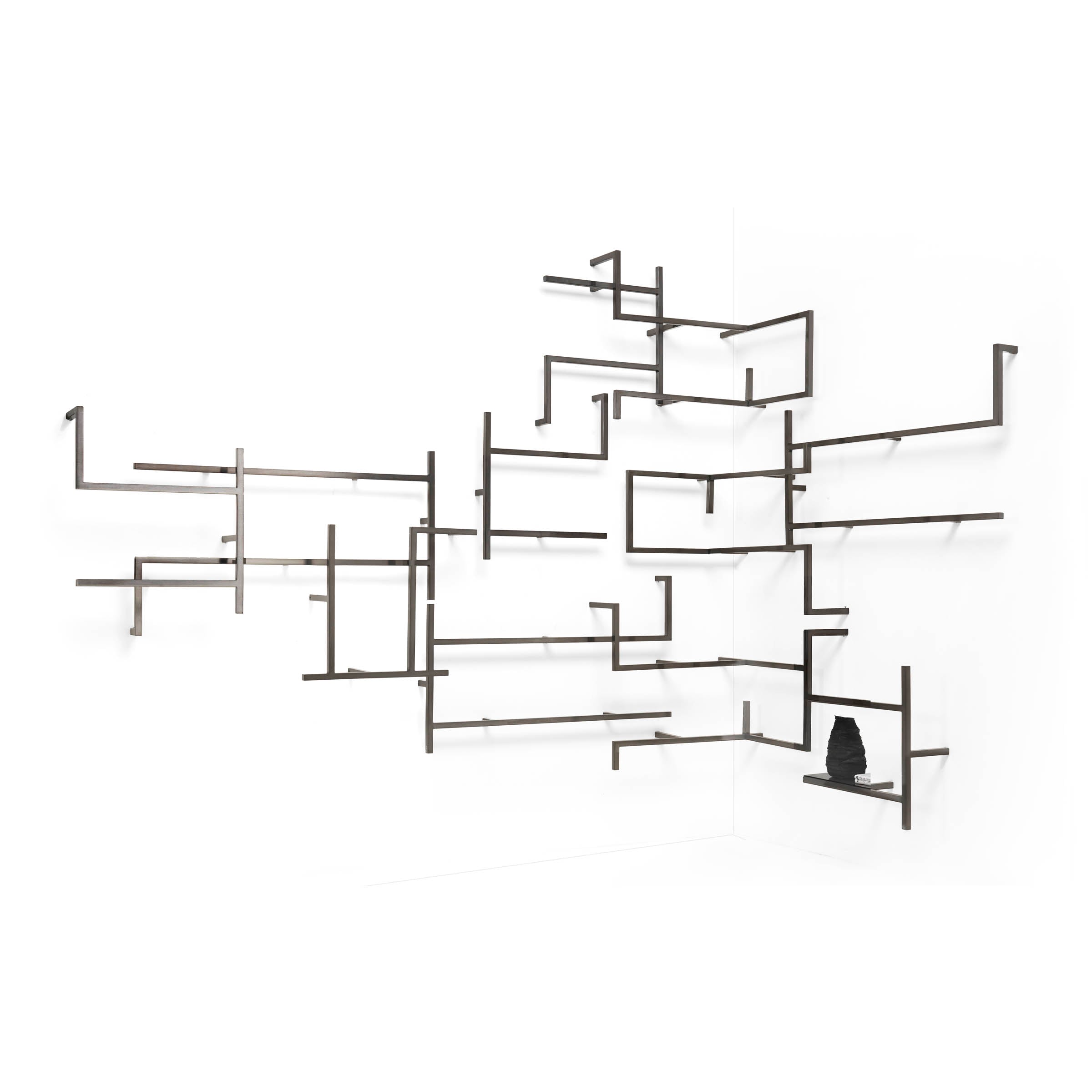 Corner Bookshelf ANTOLOGIA 4 by Studio 14 for Mogg、mySite、neckold