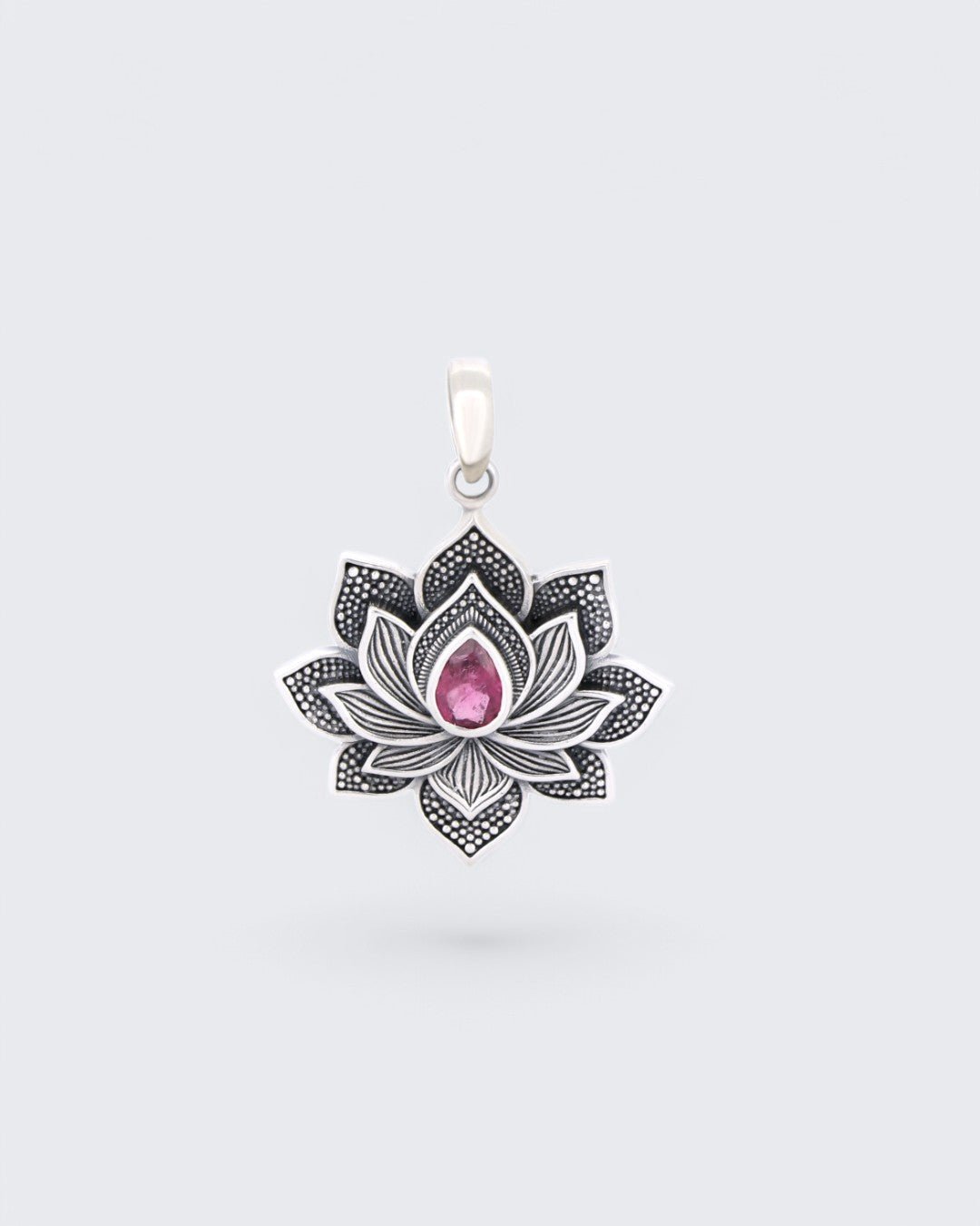 Blooming Lotus Pink Tourmaline Pendant、mySite、topwebapps
