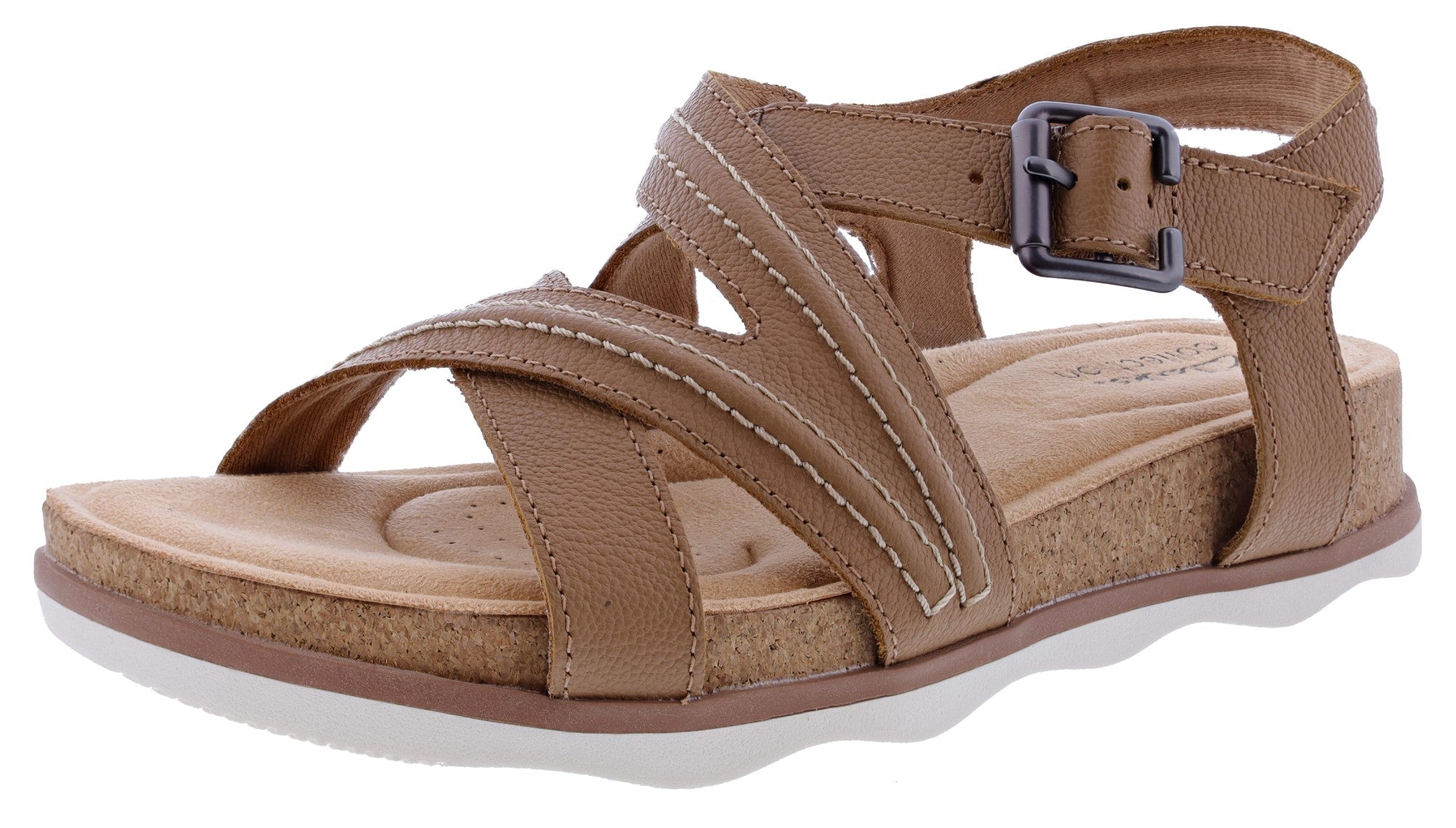 Clarks Women's Brynn Ave Adjustable Buckle Strap Sandals、mySite、dreamappss