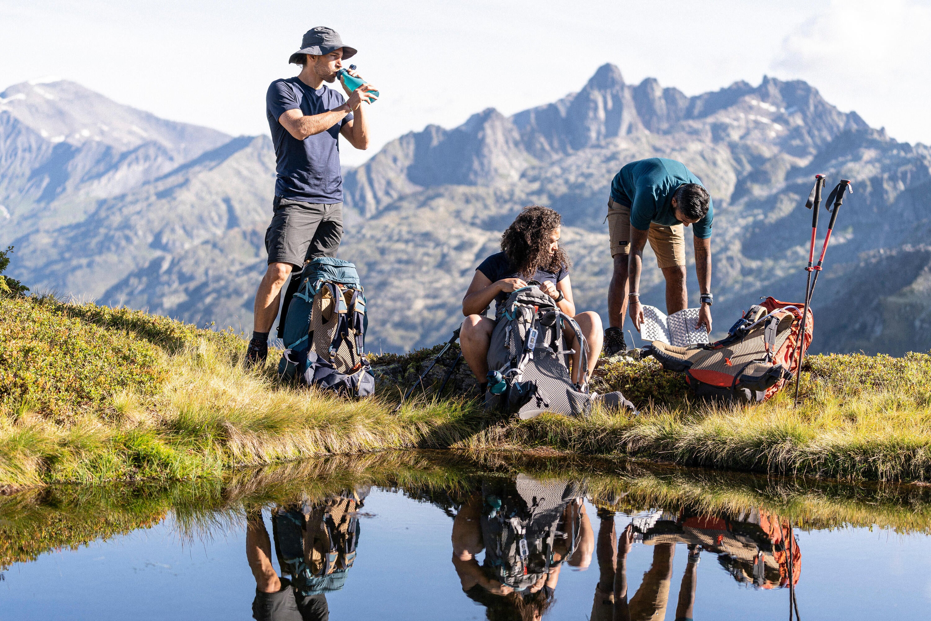 Forclaz Women's MT500 AIR 55+10L Backpacking Pack