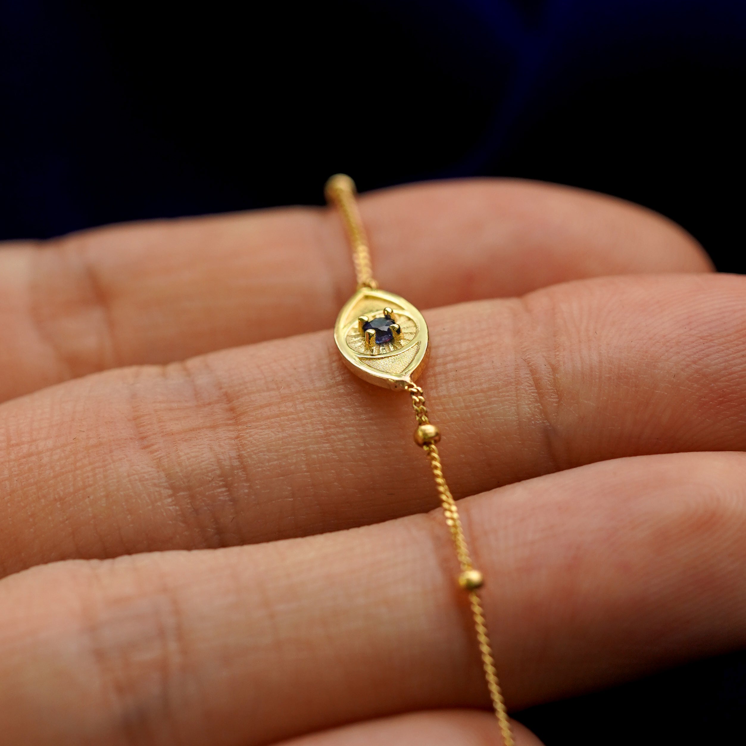 Gemstone Evil Eye Necklace、mySite、hinf8tx79