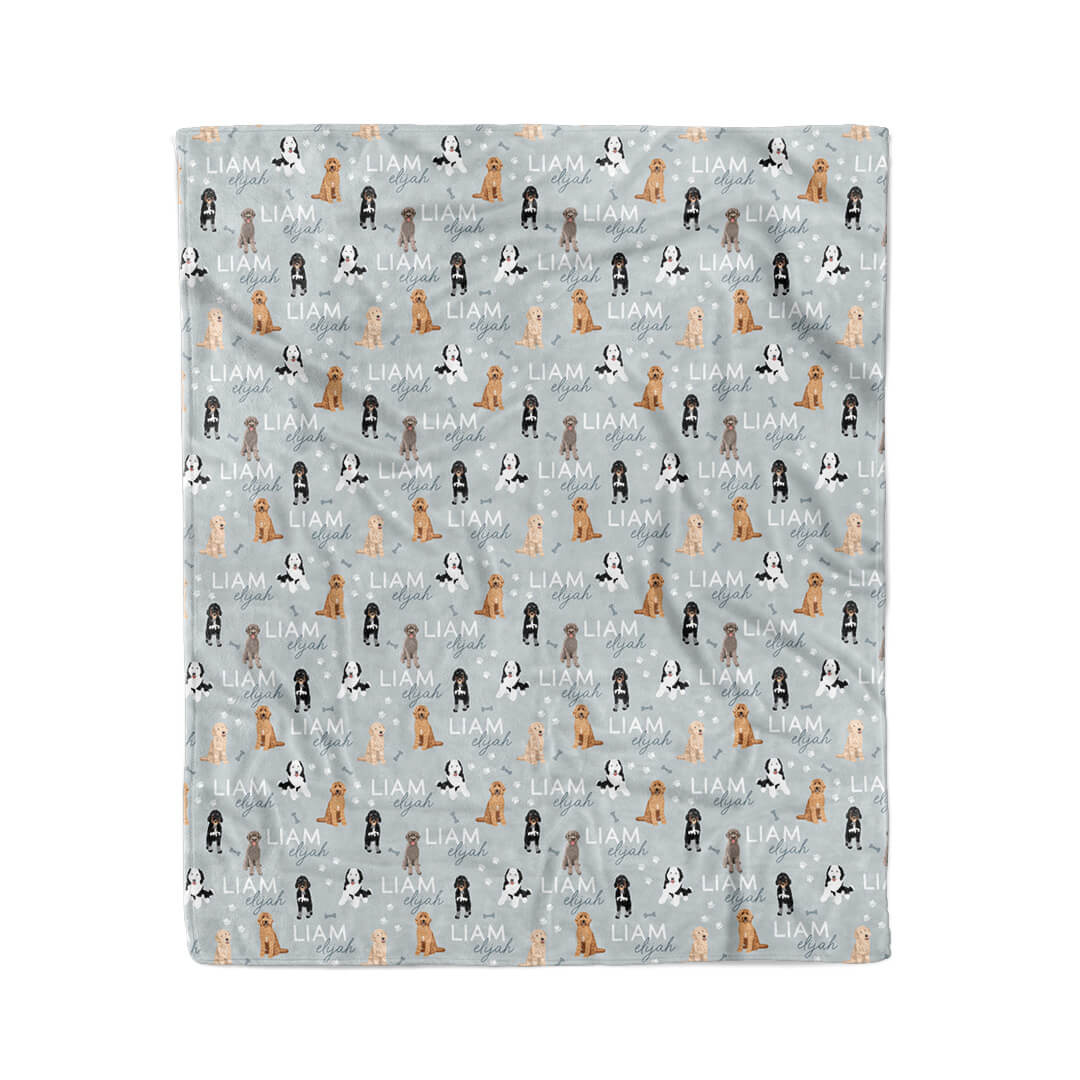  Personalized Kids Blanket | Doodles、mySite、layawaytickets