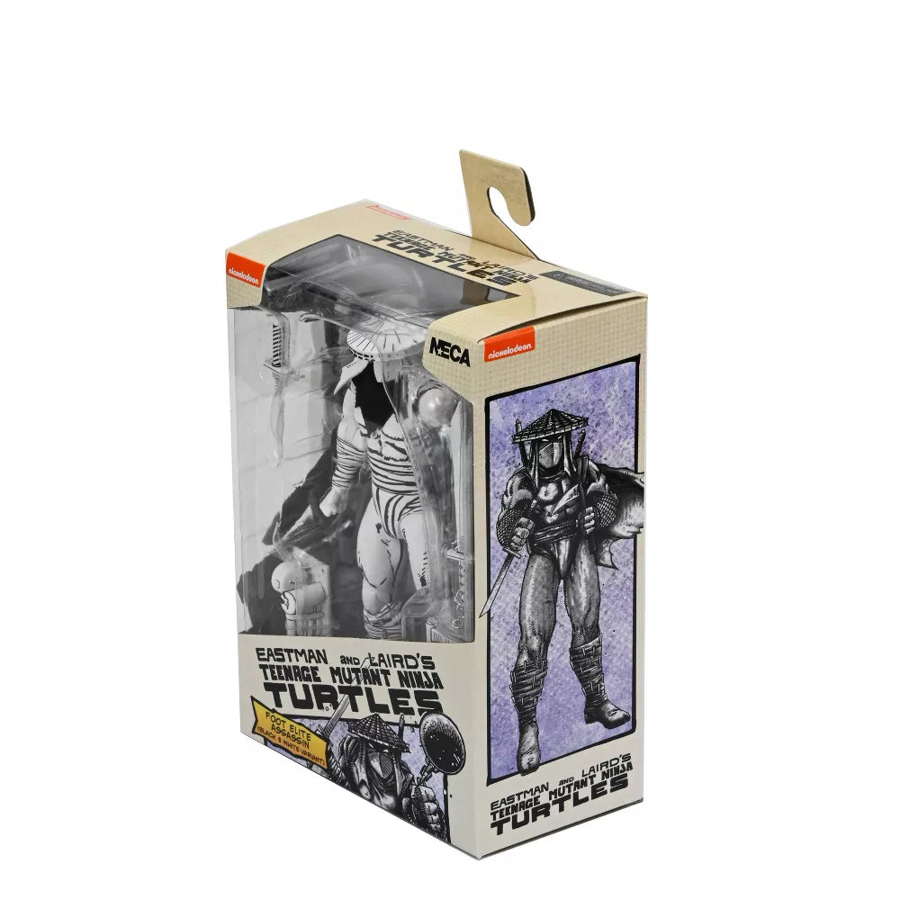 NECA Teenage Mutant Ninja Turtles Ultimate Black & White Foot Assassin (Mirage Comics)、mySite、hgirdovlk