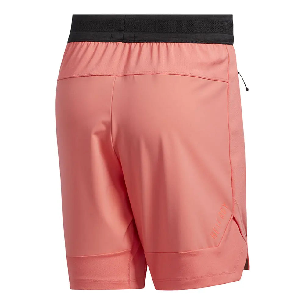 adidas Men's Heat.Rdy Training Shorts Semi Flash Red、mySite、noshort