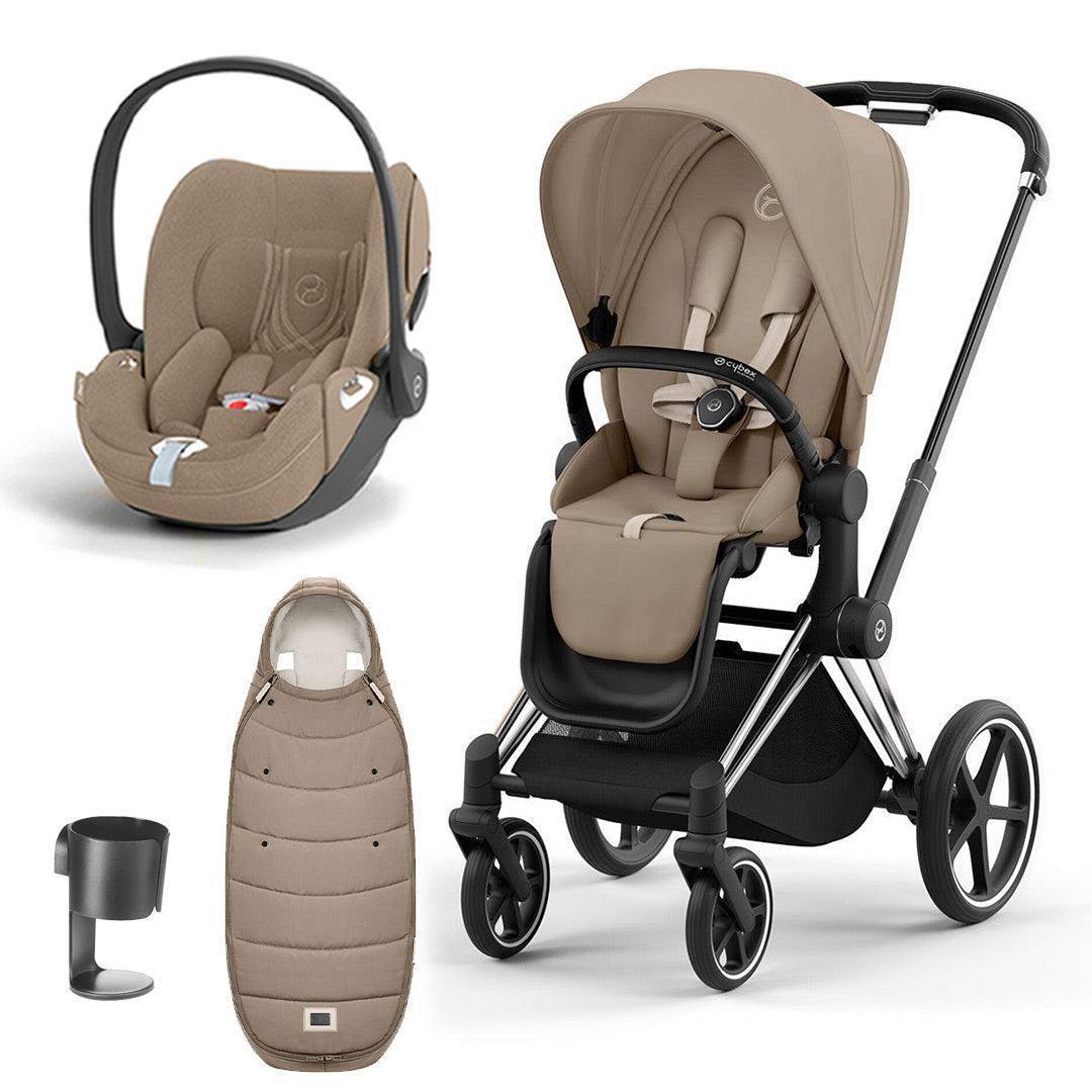  CYBEX Priam Cloud T Ultimate Travel System - Cozy Beige、mySite、merchandisen