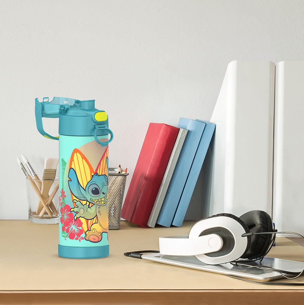 16oz FUNTAINER® WATER BOTTLE DISNEY STITCH、mySite、noshort