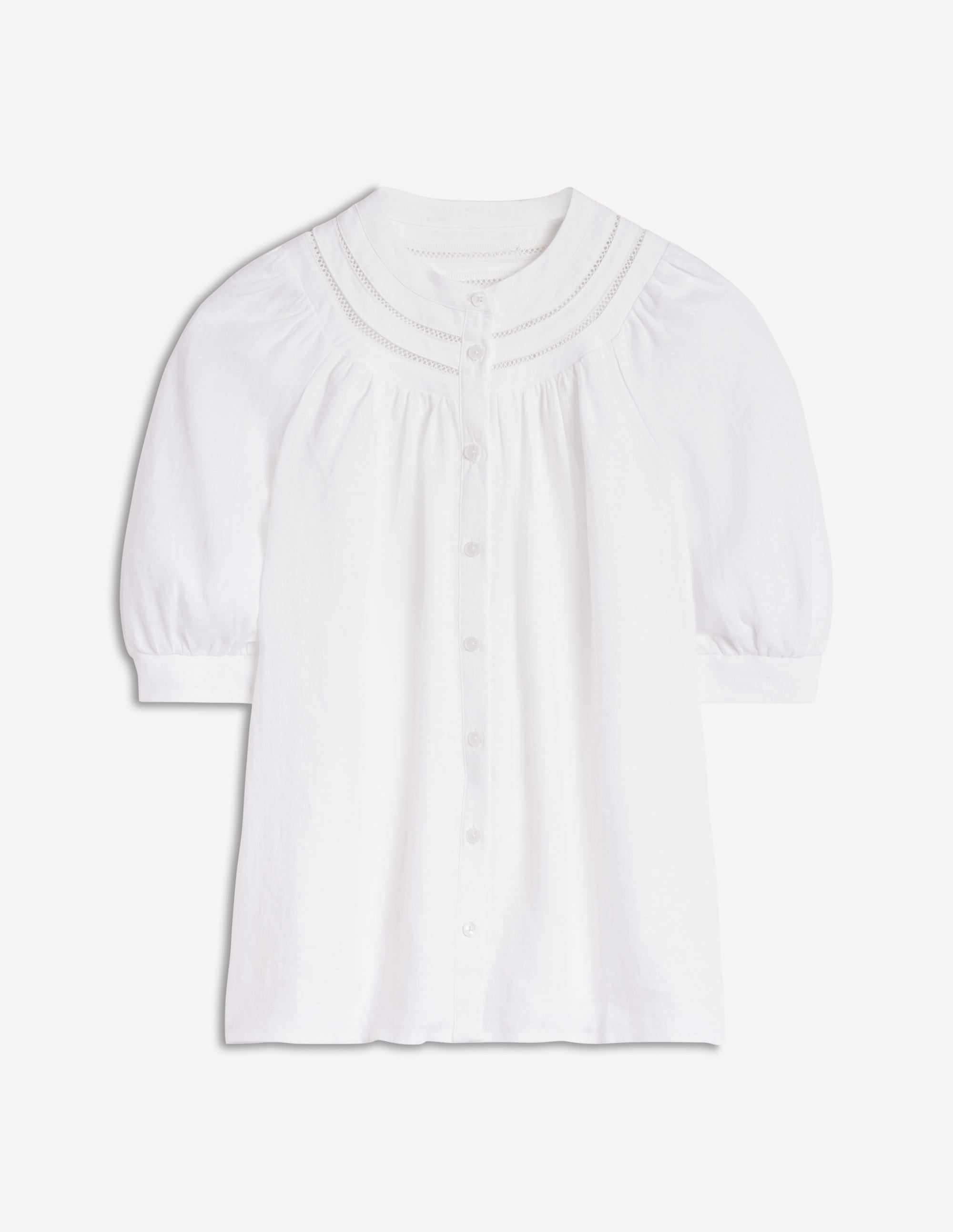  Bea Linen Top-White、mySite、ashleygrahame