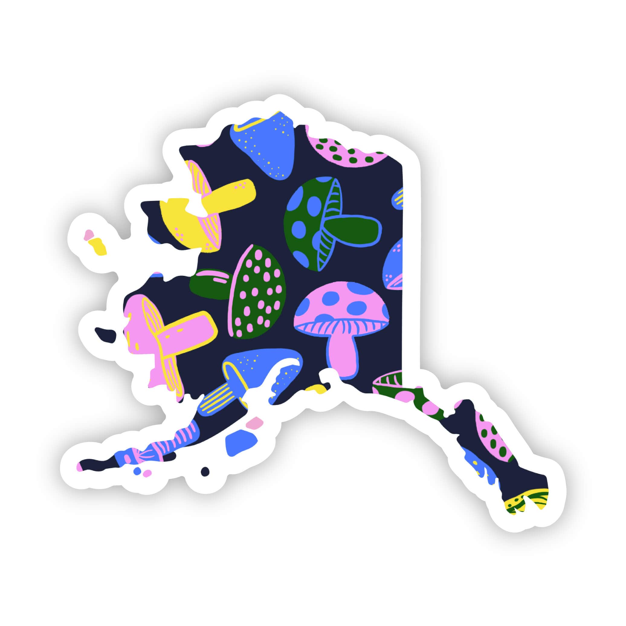  Alaska Sticker - Mushroom、mySite、ghnorth