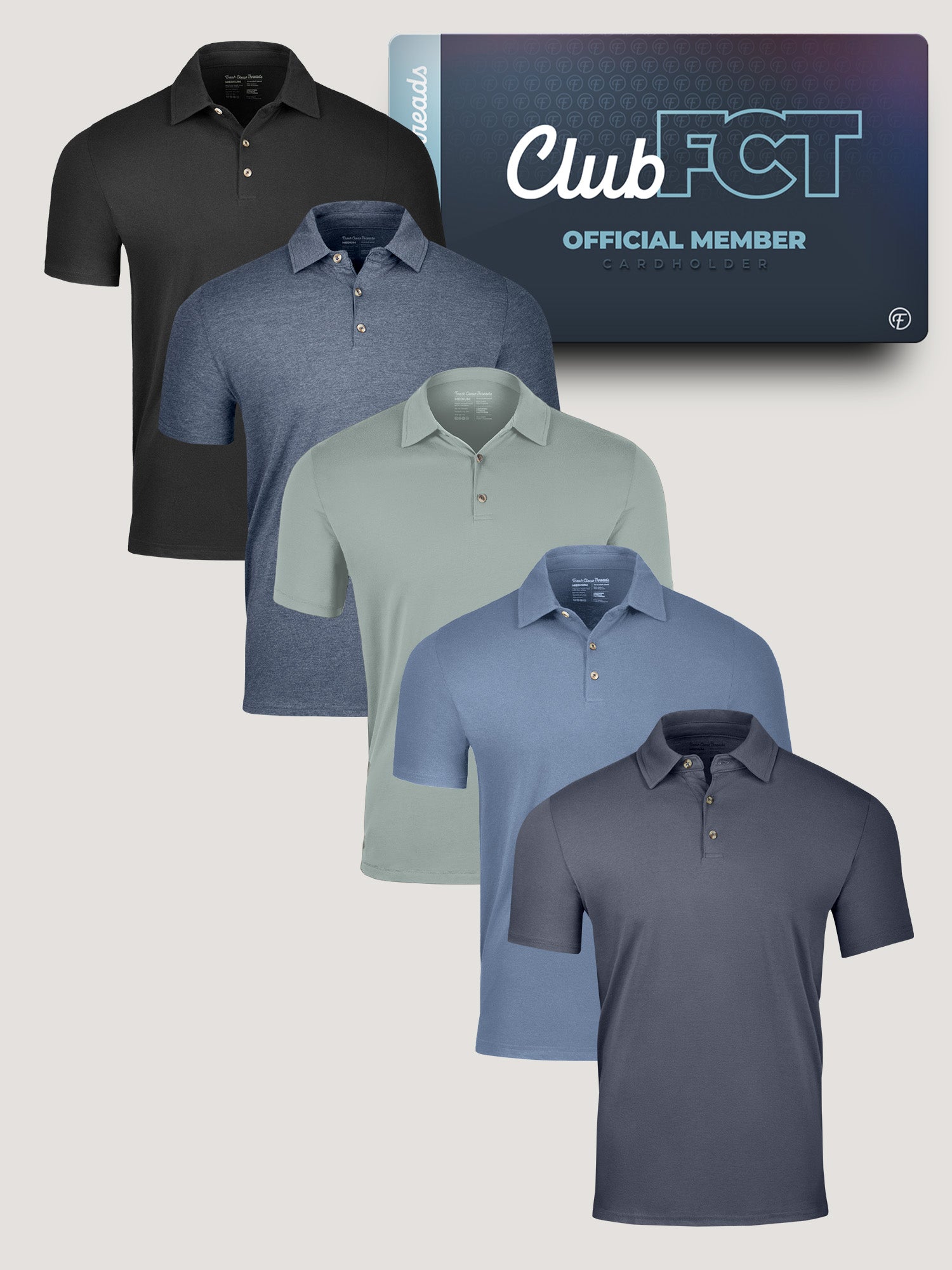  Spring Essentials Member Polo 5-Pack、mySite、ghnorth