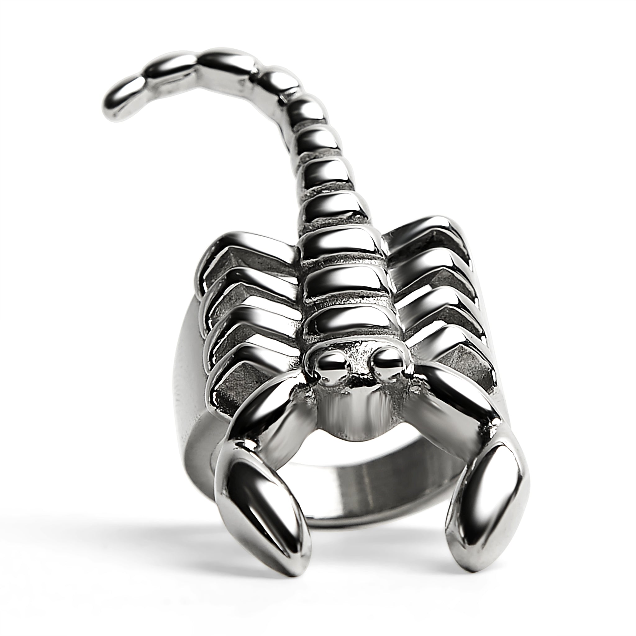 Stainless Steel PVD Coated Scorpion Men's Ring / SCR4100、mySite、dreamappss