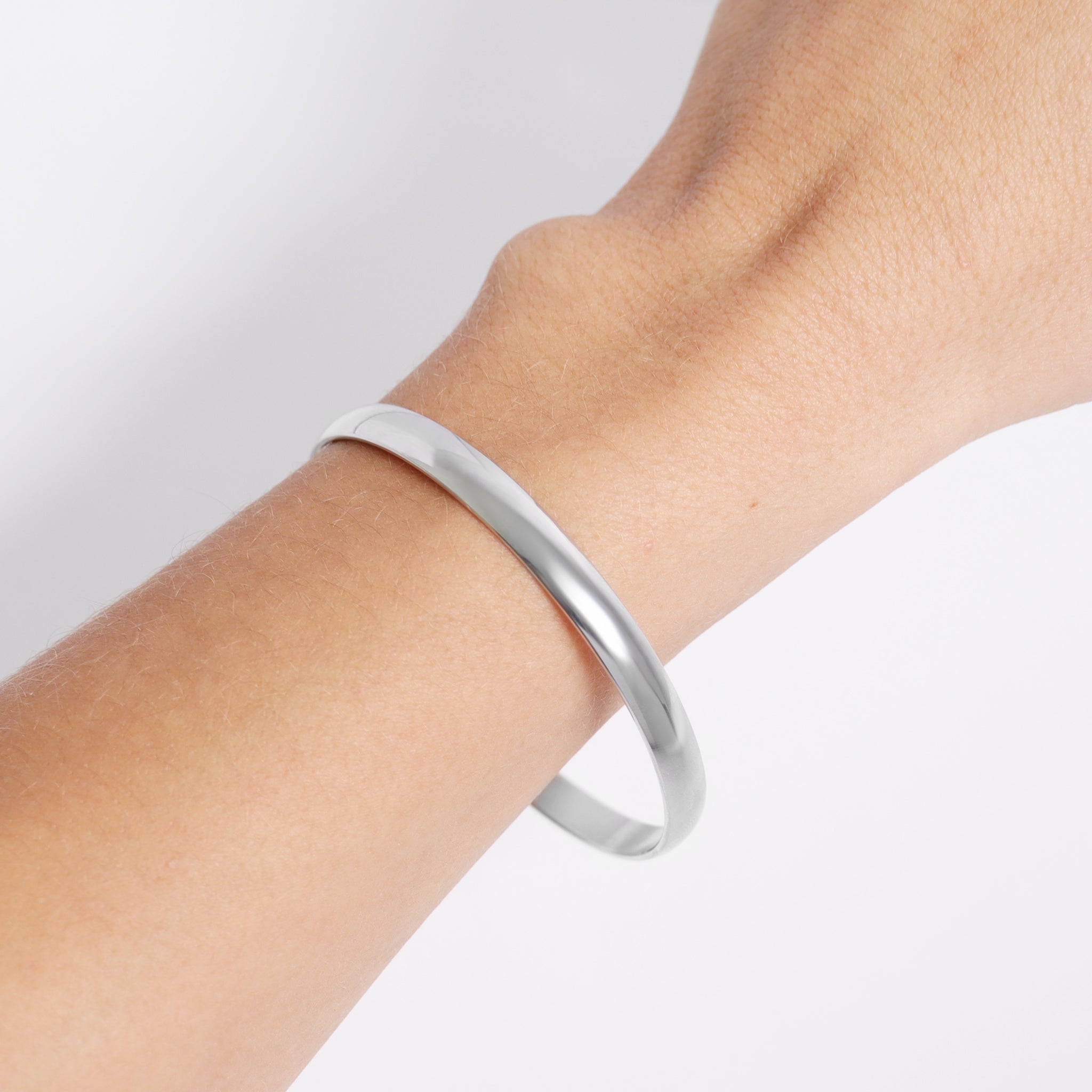 Engravable Stainless Steel Bangle / BRJ9006、mySite、dreamappss