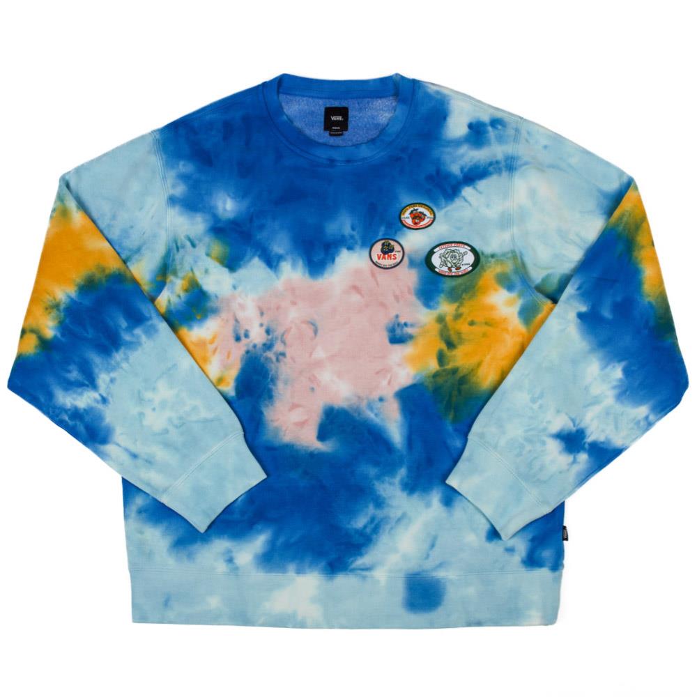  Vans Fresh Pair Crew Sweatshirt - Blue Glow、mySite、merchandisen