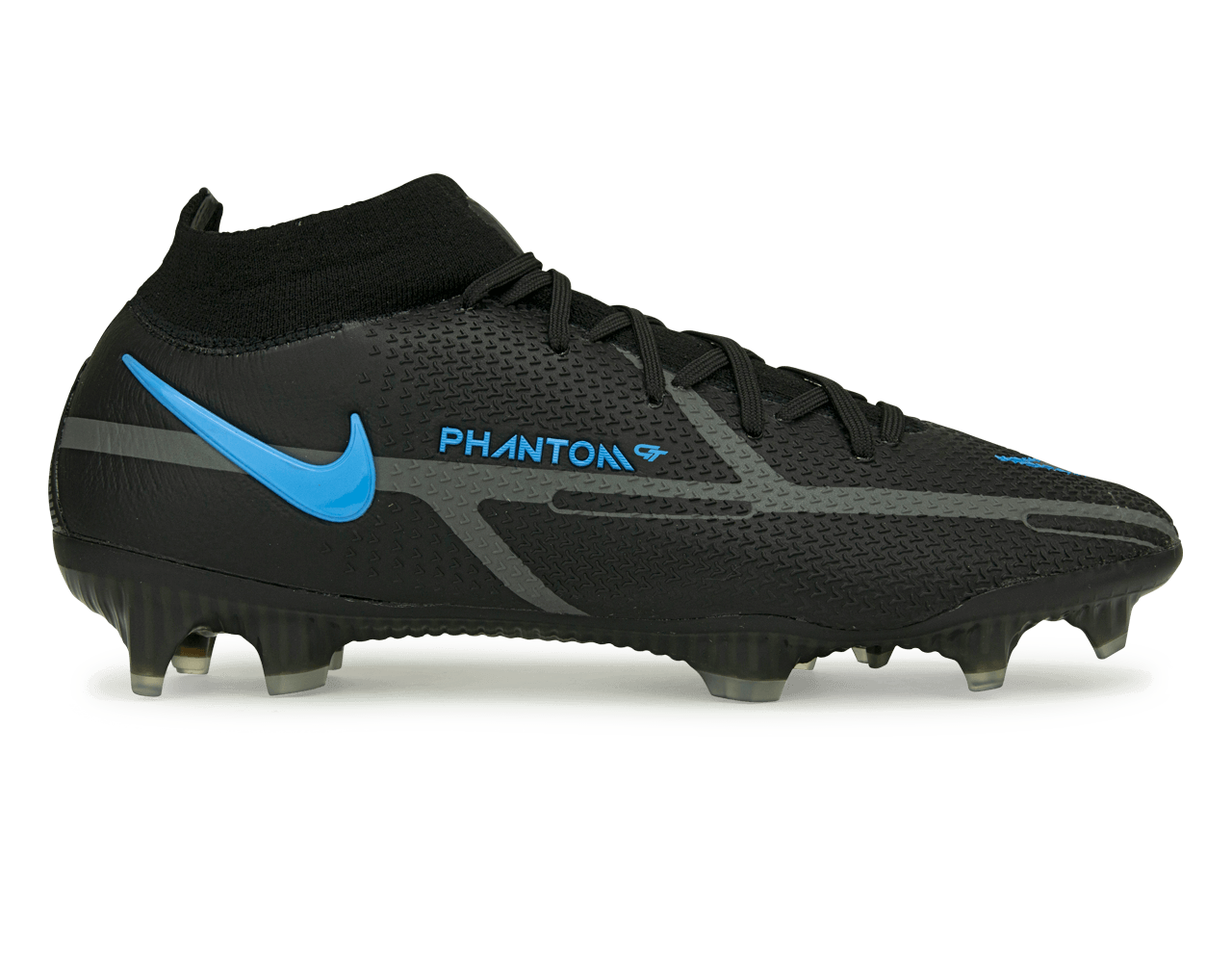 Nike Men's Phantom GT2 DF Elite FG Black/Blue、mySite、bottomscart
