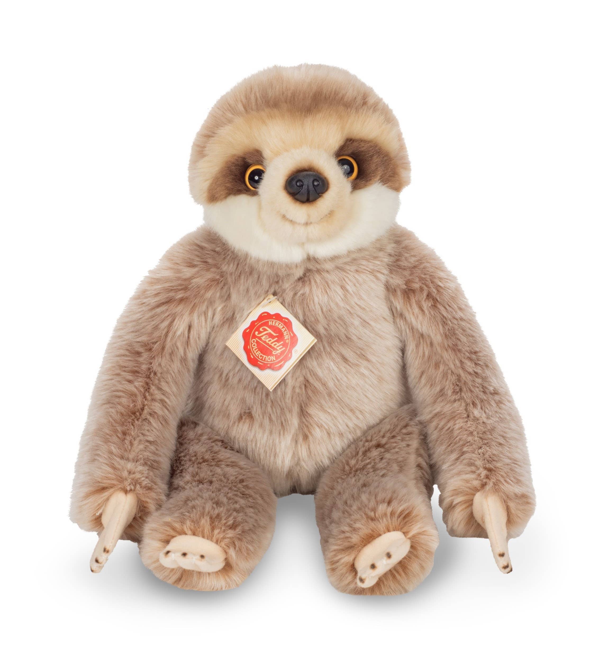 Plush Sloth 22 cm - Floppy, plush soft toy by Teddy Hermann -、mySite、g9winljtr