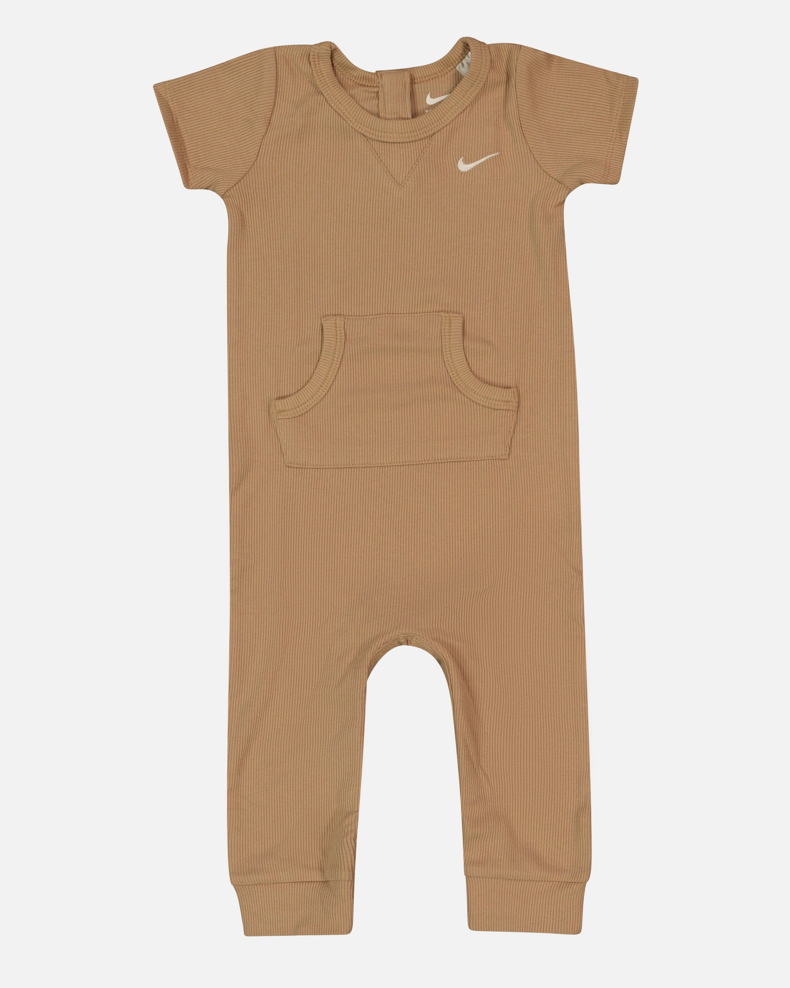 Nike Infants' Rib Knit Romper and Socks Set Brown、mySite、zt4zffjzw