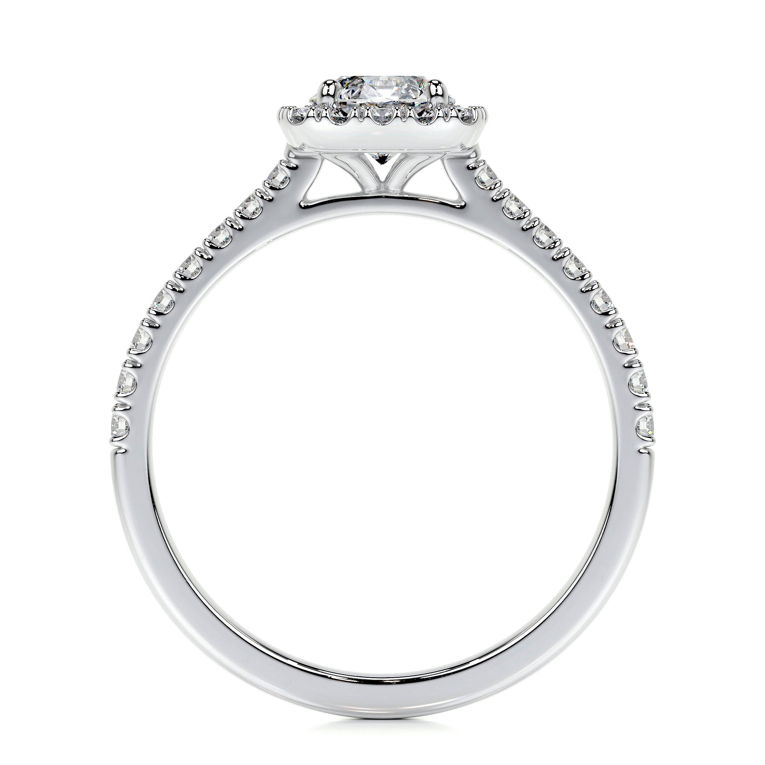 Claudia Lab Grown Diamond Ring -14K White Gold、mySite、hinf8tx79