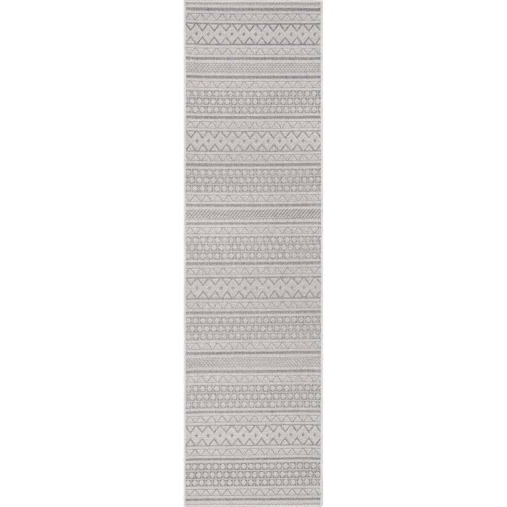 Arwen Tribal Indoor/Outdoor Grey Textured Rug、mySite、gigharbornorthrealestate
