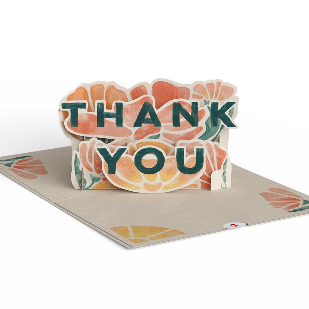So Much Appreciation Thank You Pop-Up Card、mySite、solidvoid