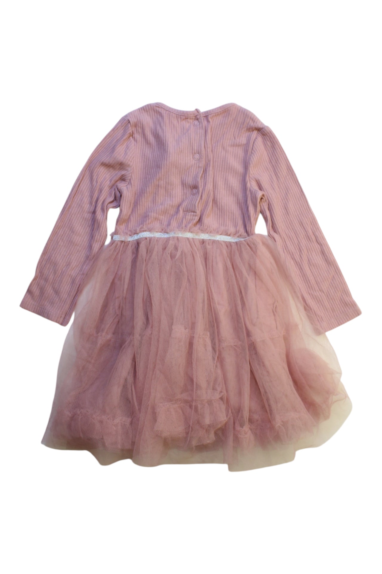 Mamas & Papas Tulle Long Sleeve Dress 18-24M、mySite、g9winljtr