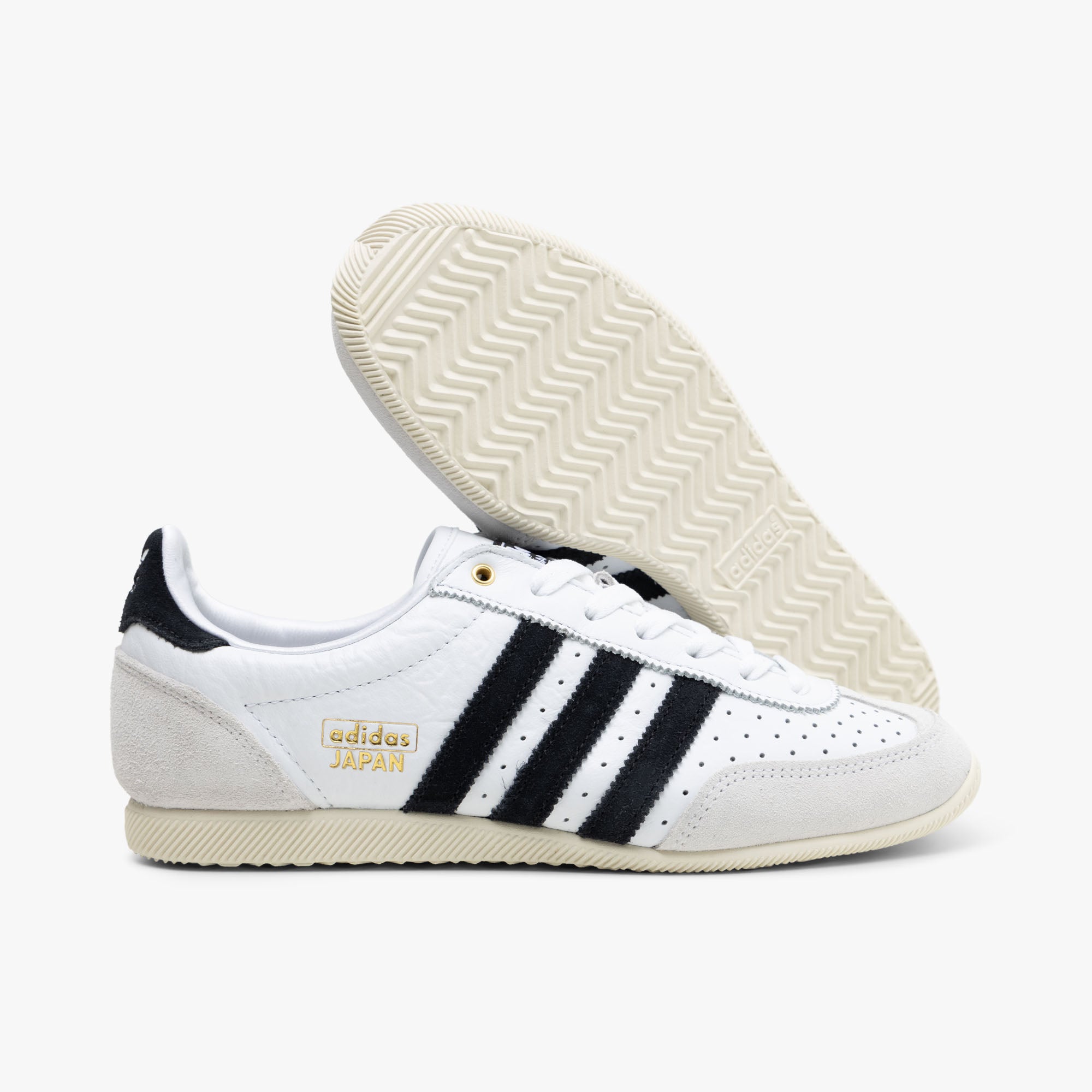  adidas Originals Women's Japan Ftwr White / Core Black - Gold Metallic、mySite、merchandisen