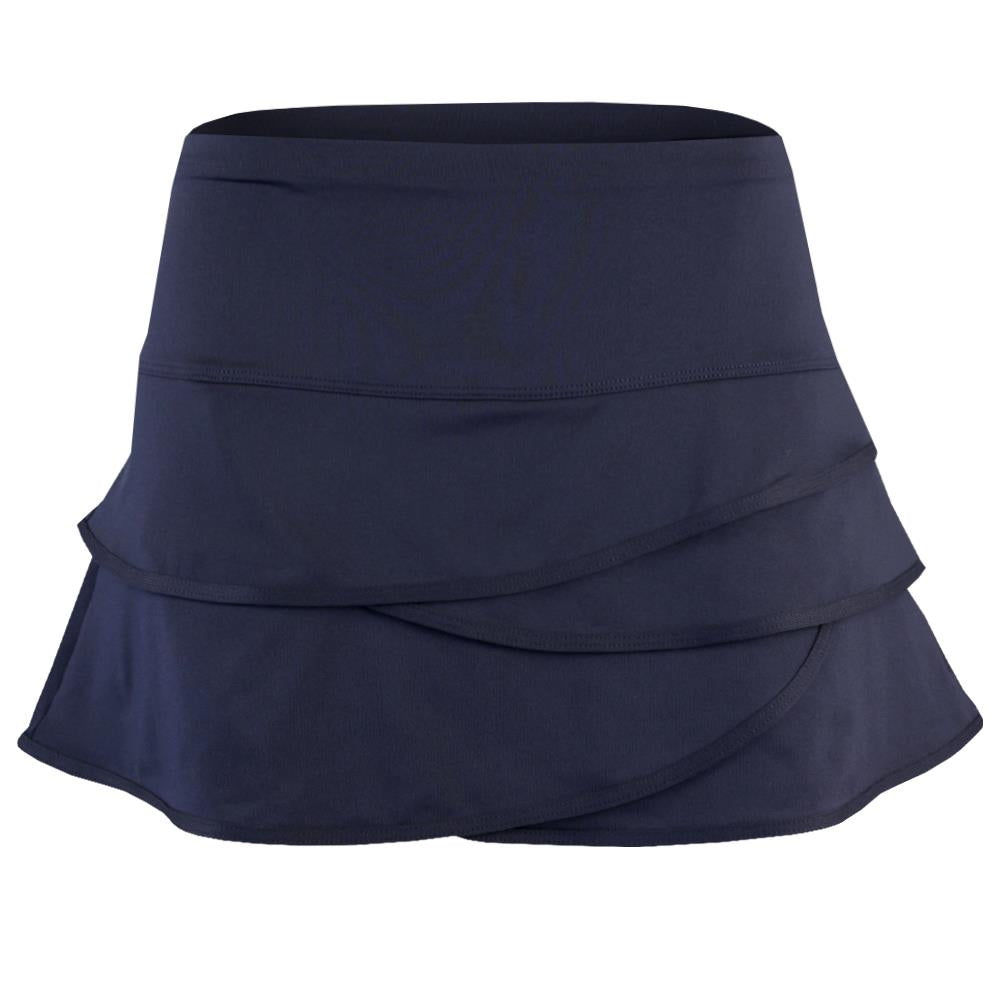 Lucky in Love Women's Essentials Scallop 12.5 Skort - Midnight
