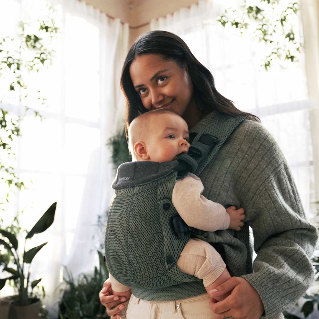  BabyBjörn Harmony Baby Carrier - Dark Green - 3D Mesh、mySite、merchandisen
