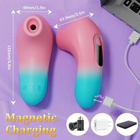 Remote Control Suction Vibrator
