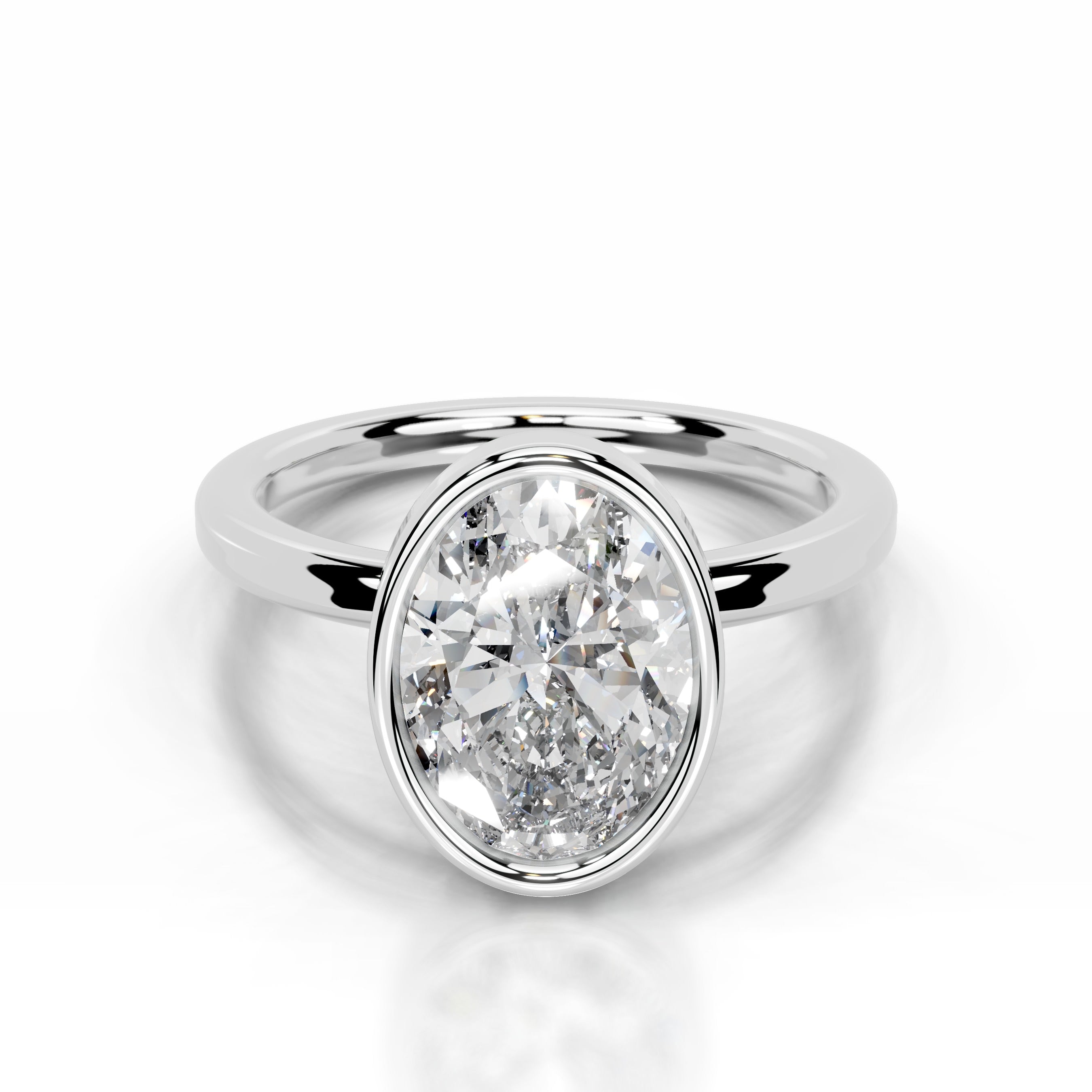 Dima Lab Grown Diamond Ring - 18K White Gold、mySite、hinf8tx79