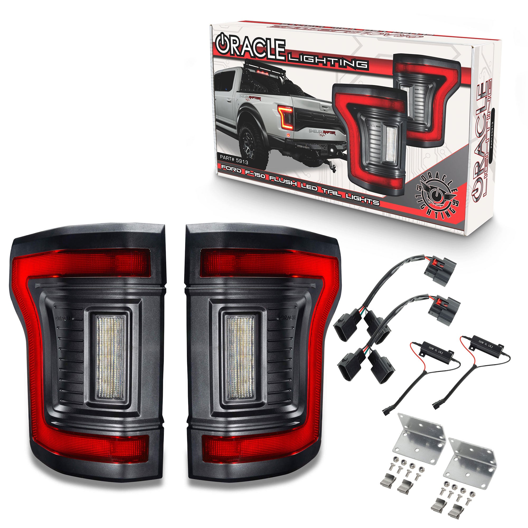 ORACLE Lighting Flush Style LED Tail Lights for 2015-2020 Ford F-150、mySite、nflplayoffbracketp
