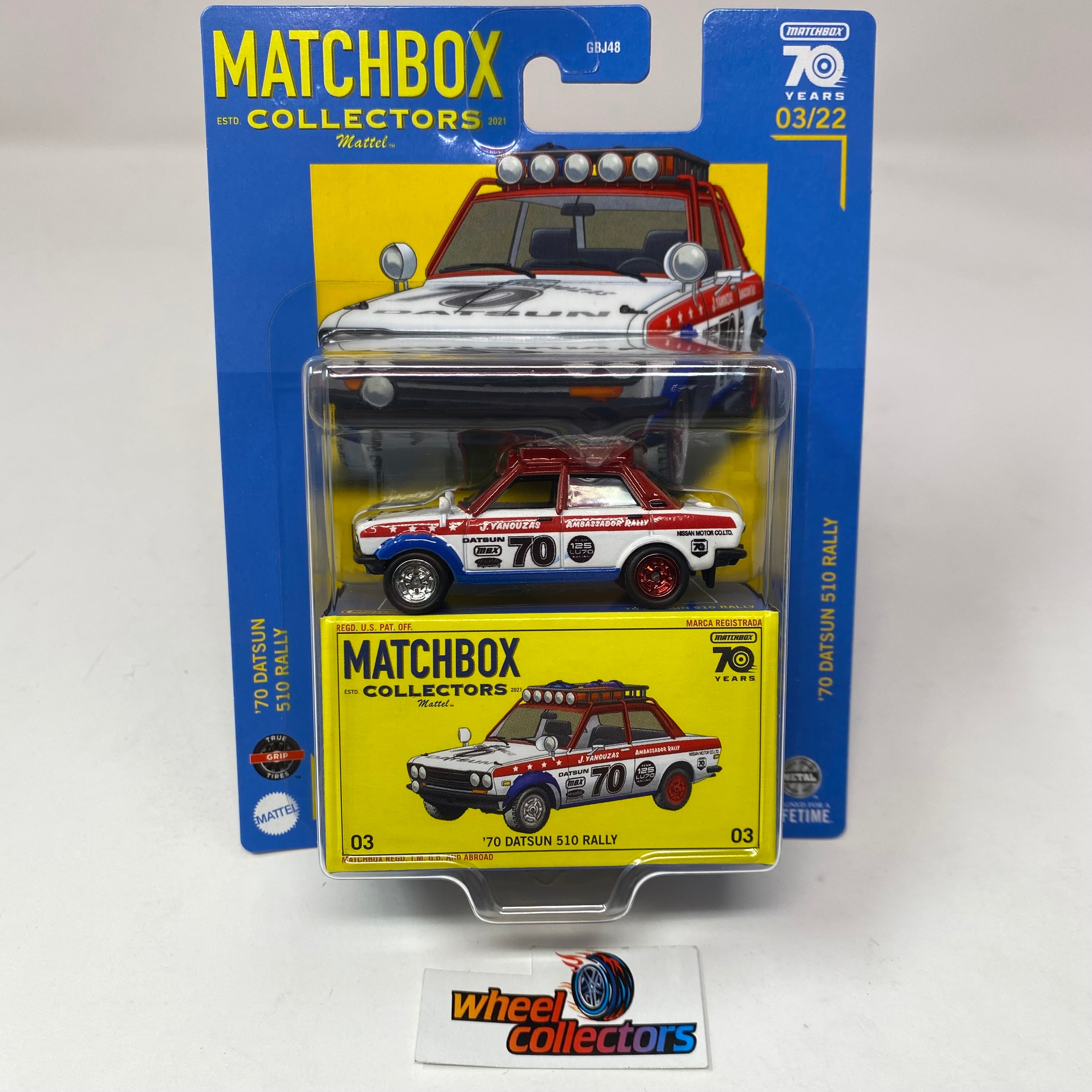 '70 Datsun 510 Rally * 2023 Matchbox Collectors Series Case T、mySite、hgirdovlk