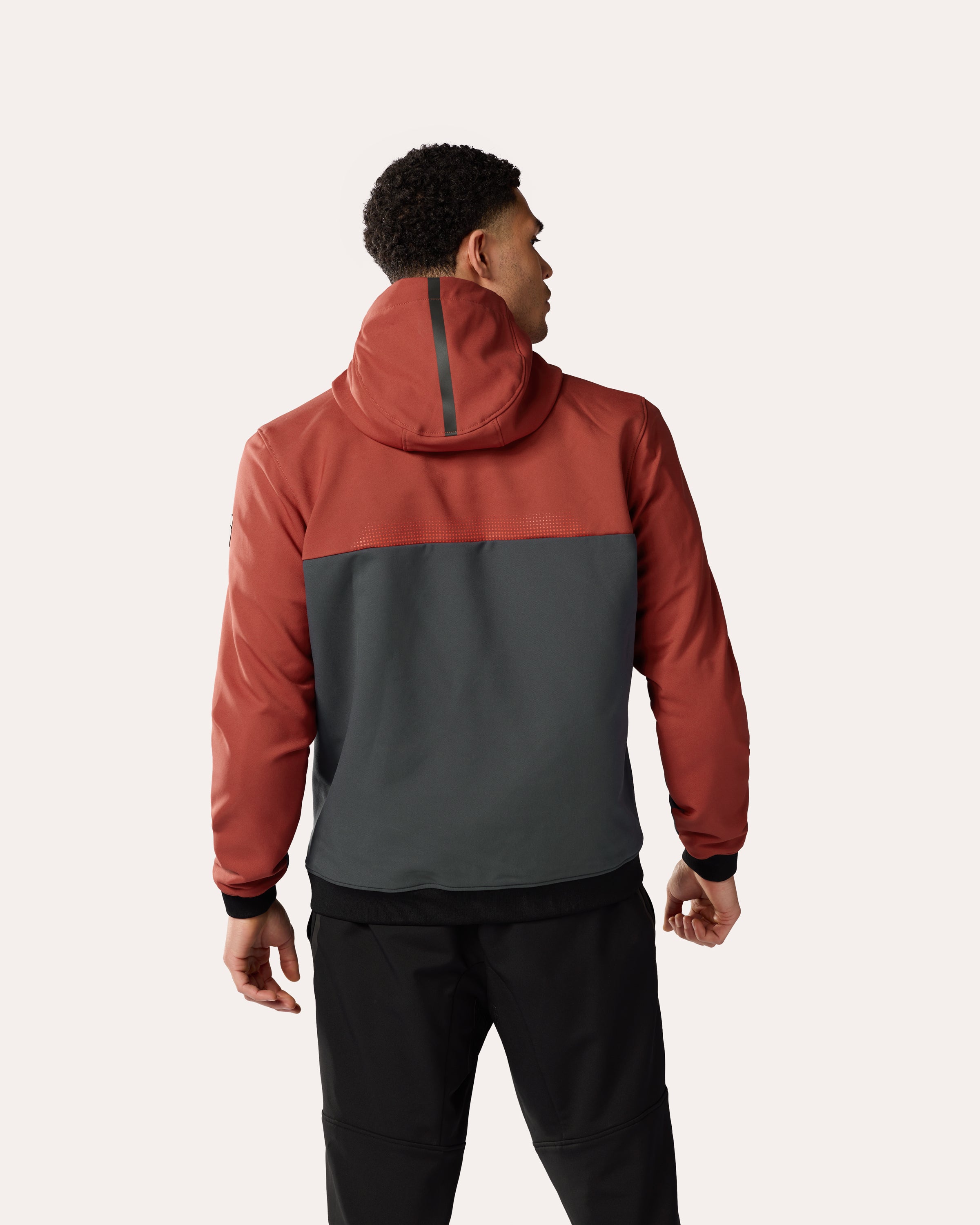 Hoodie Parabolica 2 | Burgundy Red-Grey、mySite、dreamappss