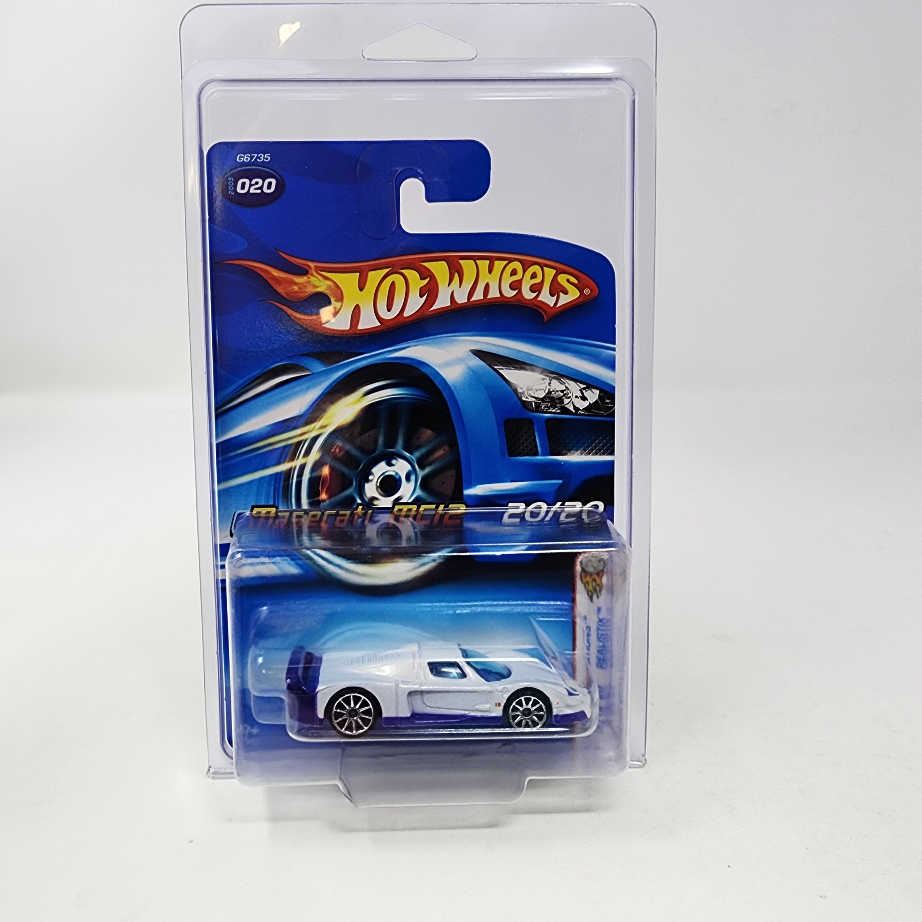 Maserati MC12 #20 * White w/ 10sp Rims * Hot Wheels 2005、mySite、hgirdovlk