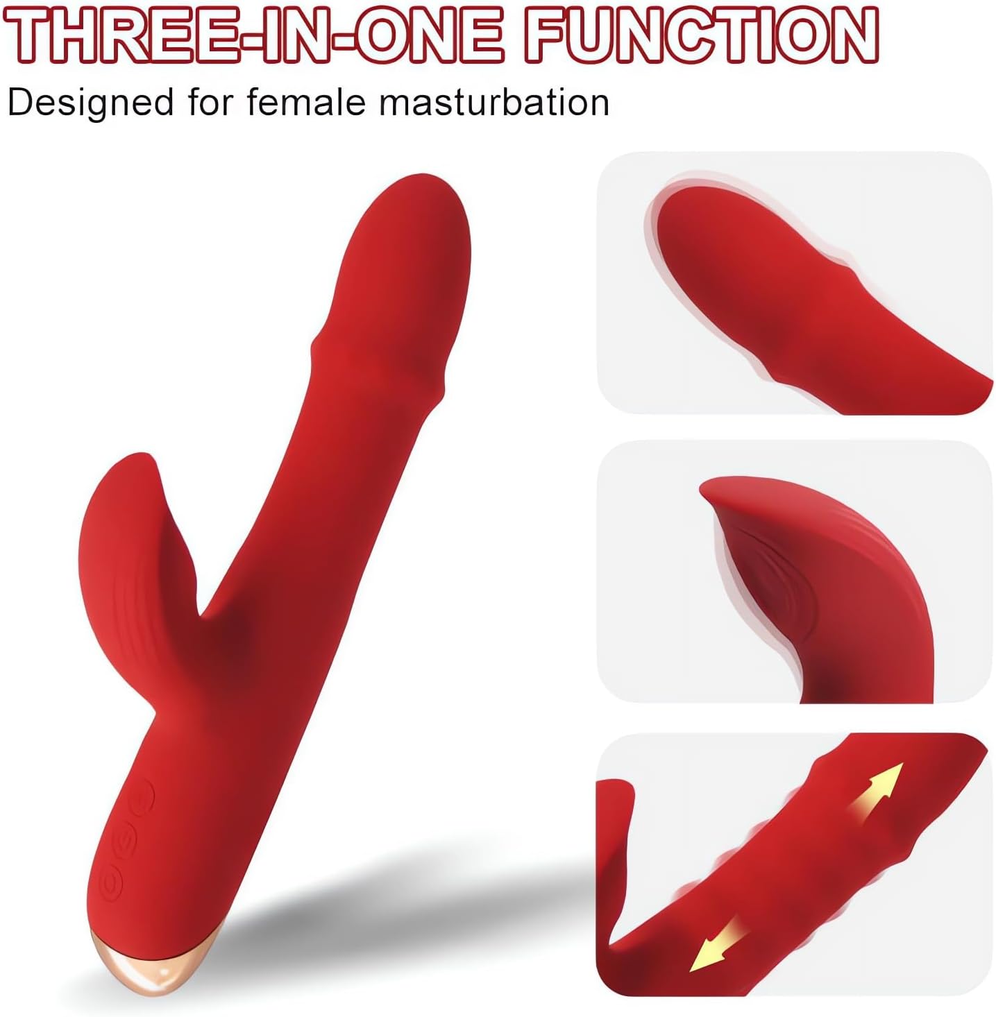 Lelos 3 In 1 Function | G-Spot Vibrator | Rolling Ring Sliding Design | Dual Stimulator、mySite、bottomscart
