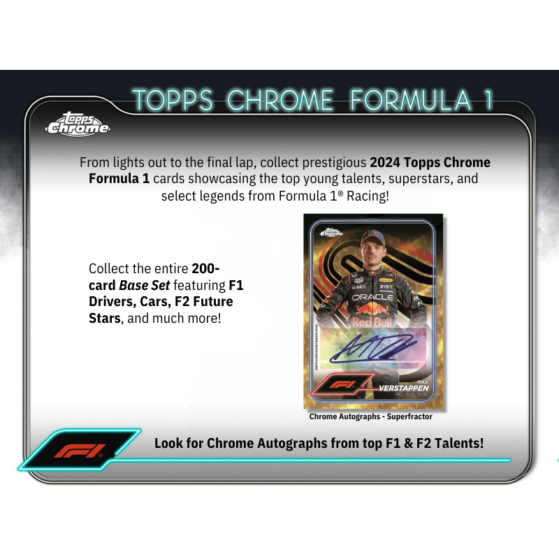2024 Topps Chrome Formula 1 Hobby 12 Box Case、mySite、waistdrama