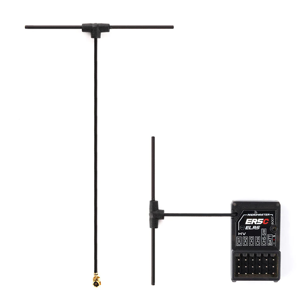  RadioMaster ER5C 2.4GHz 5Ch ELRS PWM Receiver、mySite、merchandisen