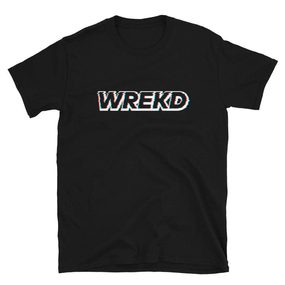  WREKD Analog OSD Logo Short-Sleeve Unisex Tee、mySite、merchandisen