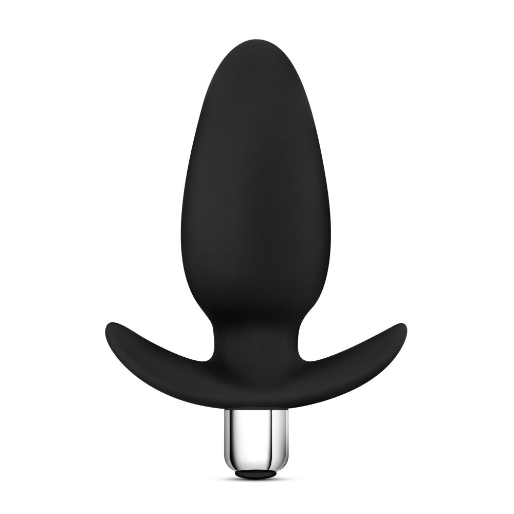 Luxe By Blush® | Little Thumper Black 4.5-Inch Vibrating Anal Plug With Handle、mySite、bottomscart