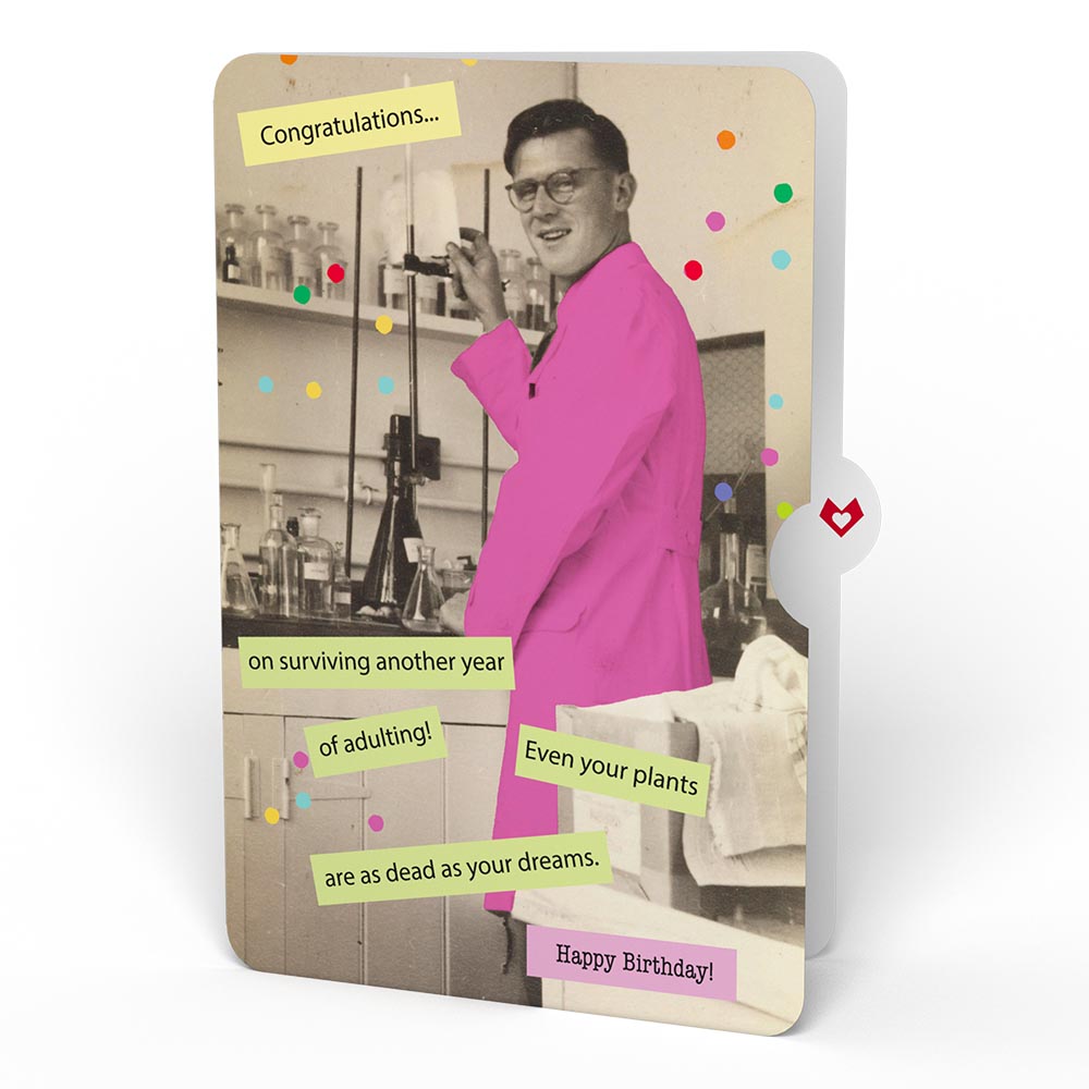 Birthday Houseplants Pop-Up Card and Sentiment Set、mySite、solidvoid