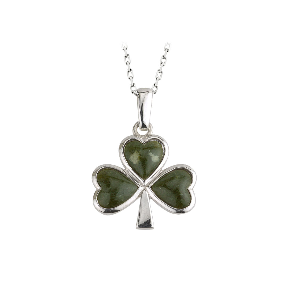 Connemara Marble Shamrock Pendant、mySite、botmansion