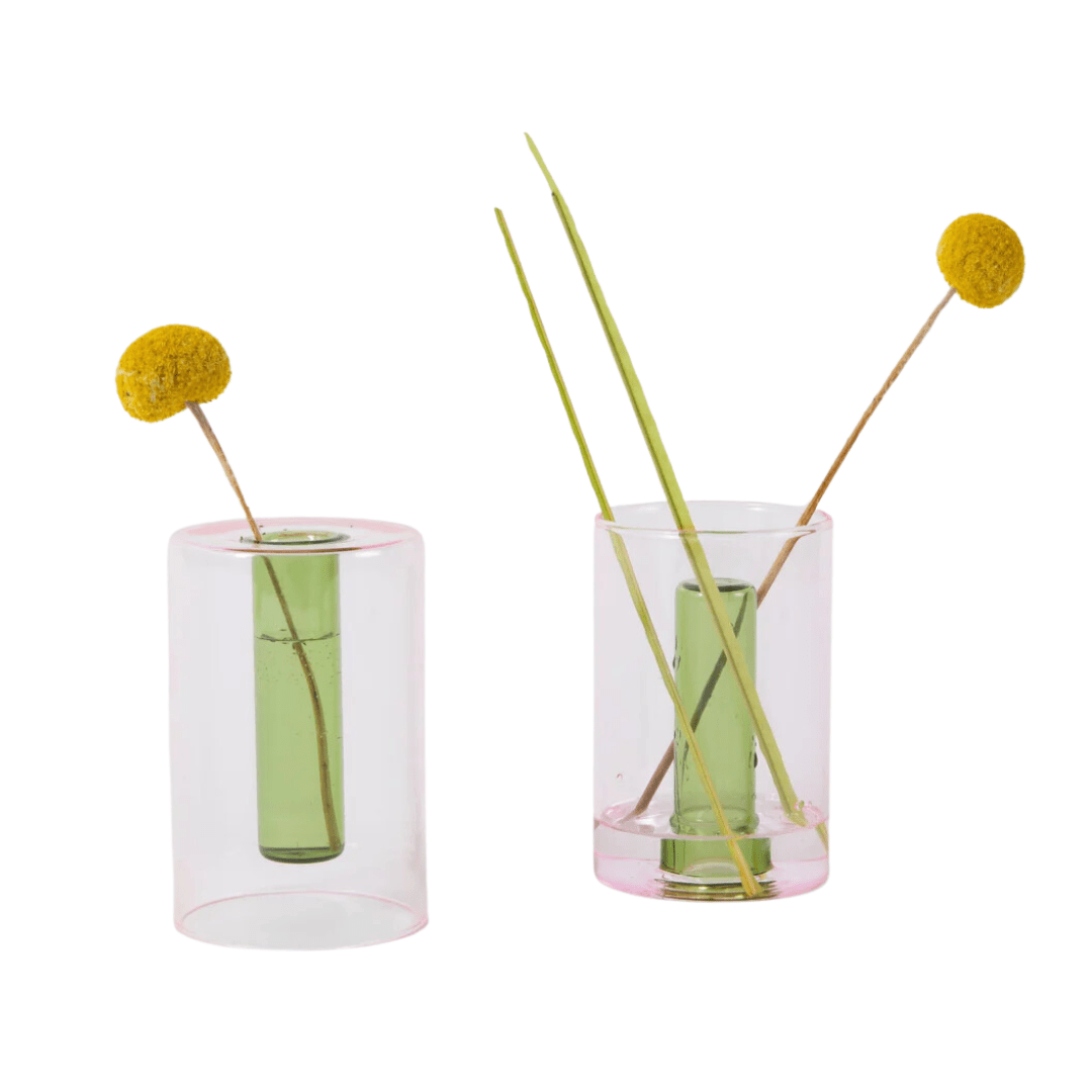  Small Vase Pink Green NO INVENTORY、mySite、elrpsem3k