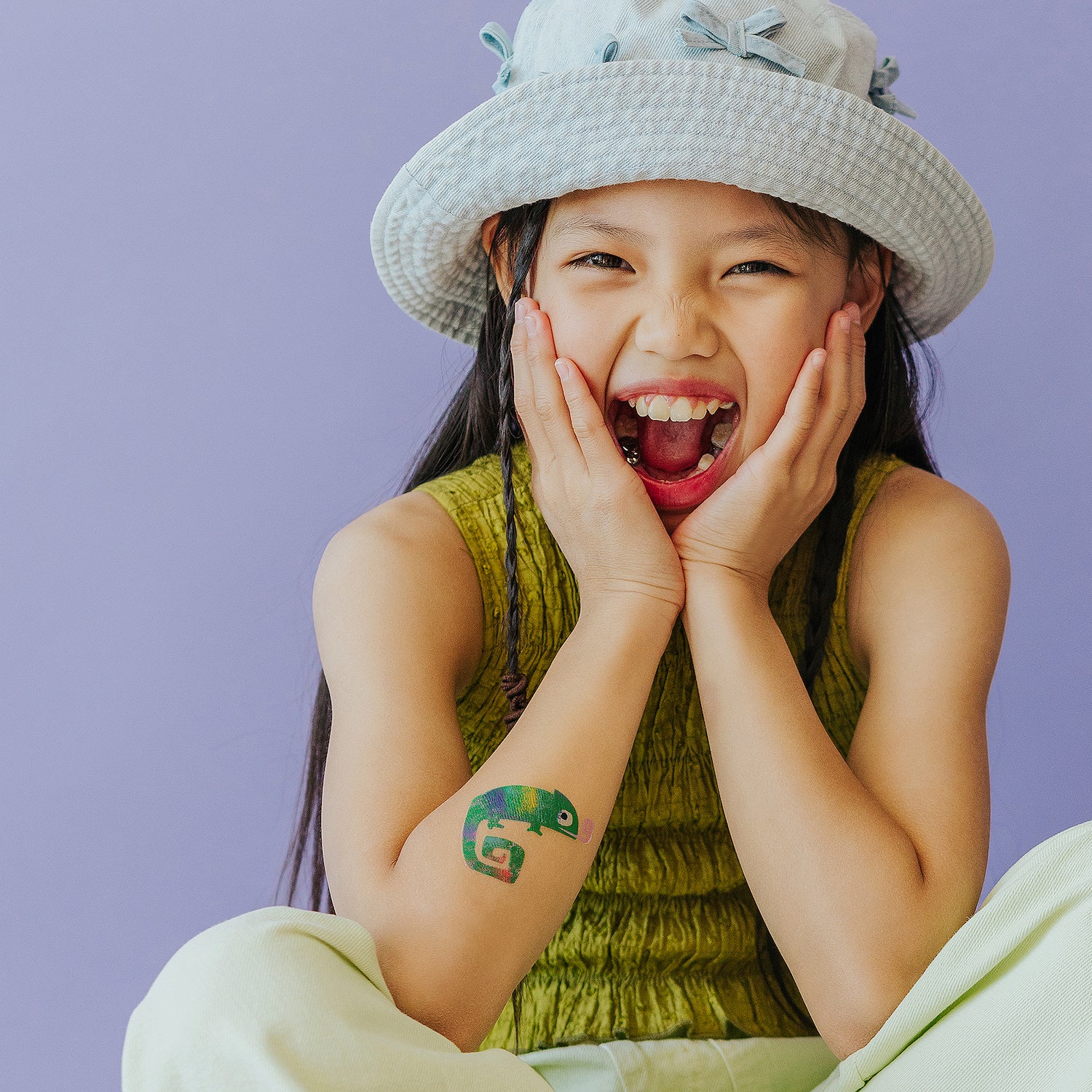  Chameleon Tattly Temporary Tattoos、mySite、ghnorth