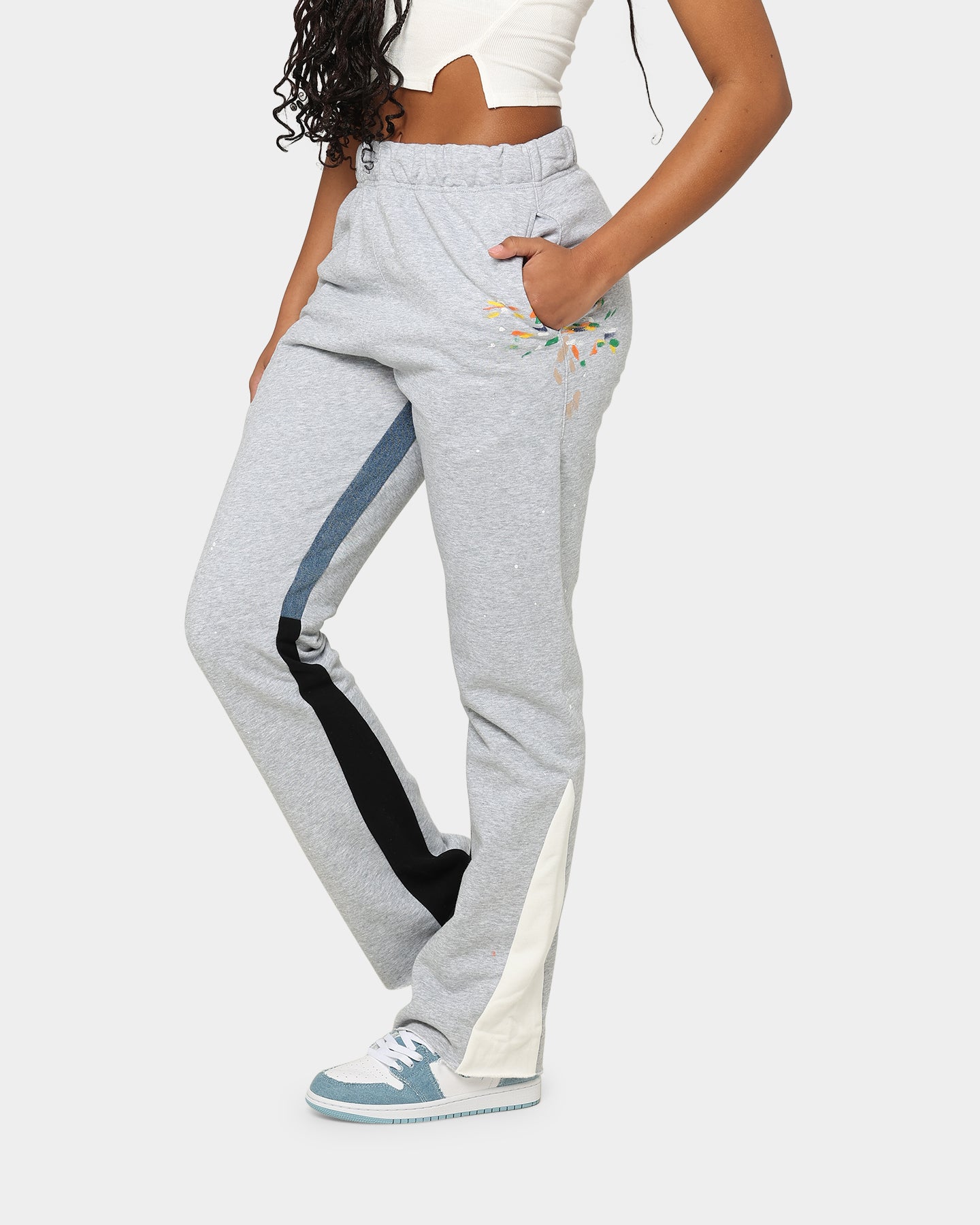 XXIII Sligo Flared Track Pants Grey、mySite、zt4zffjzw